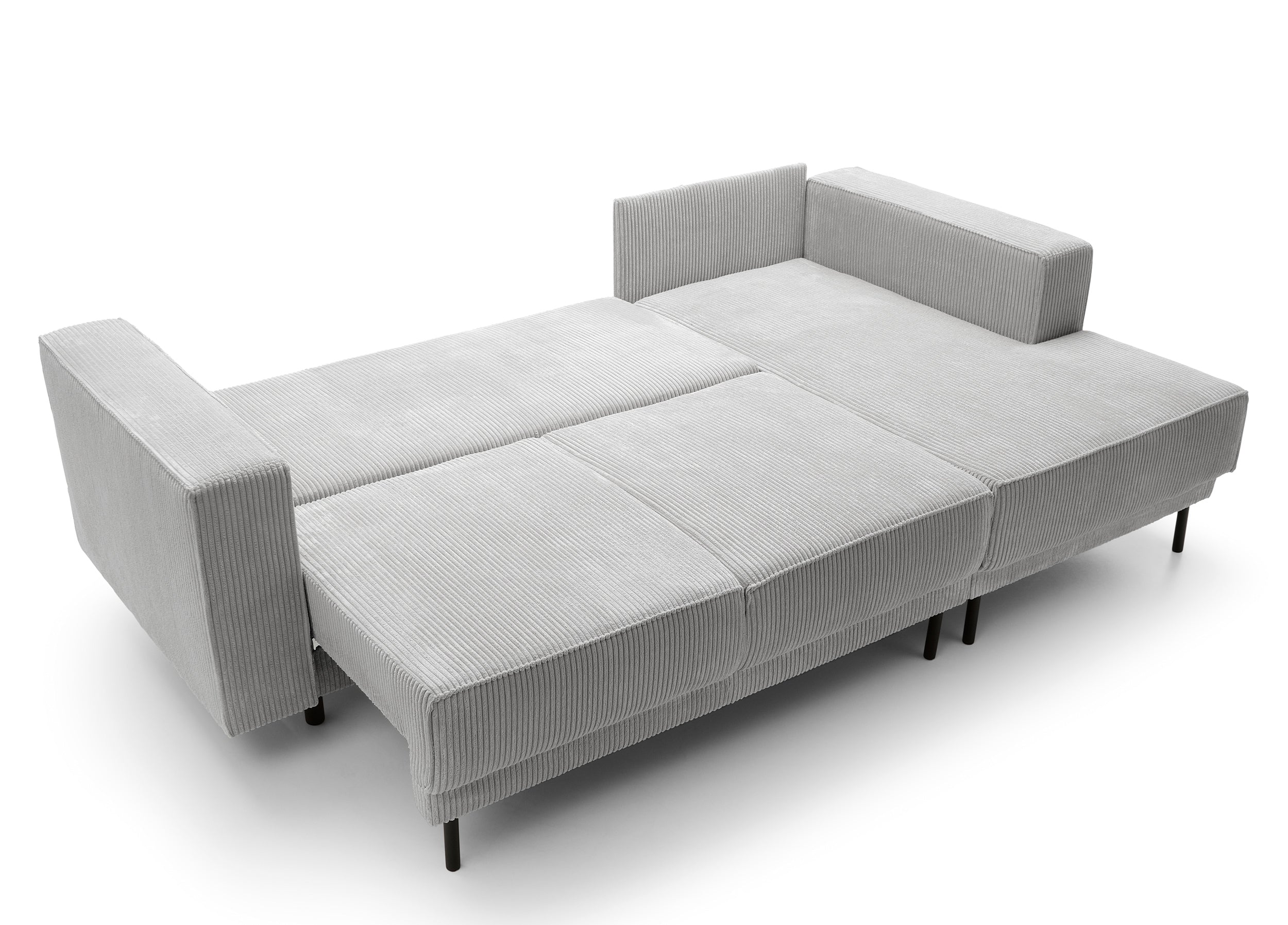 selsey-rodario-mini-ecksofa-mit-schlaffunktion-l-form-rechts-hellgrau-cord-mit-s image 7