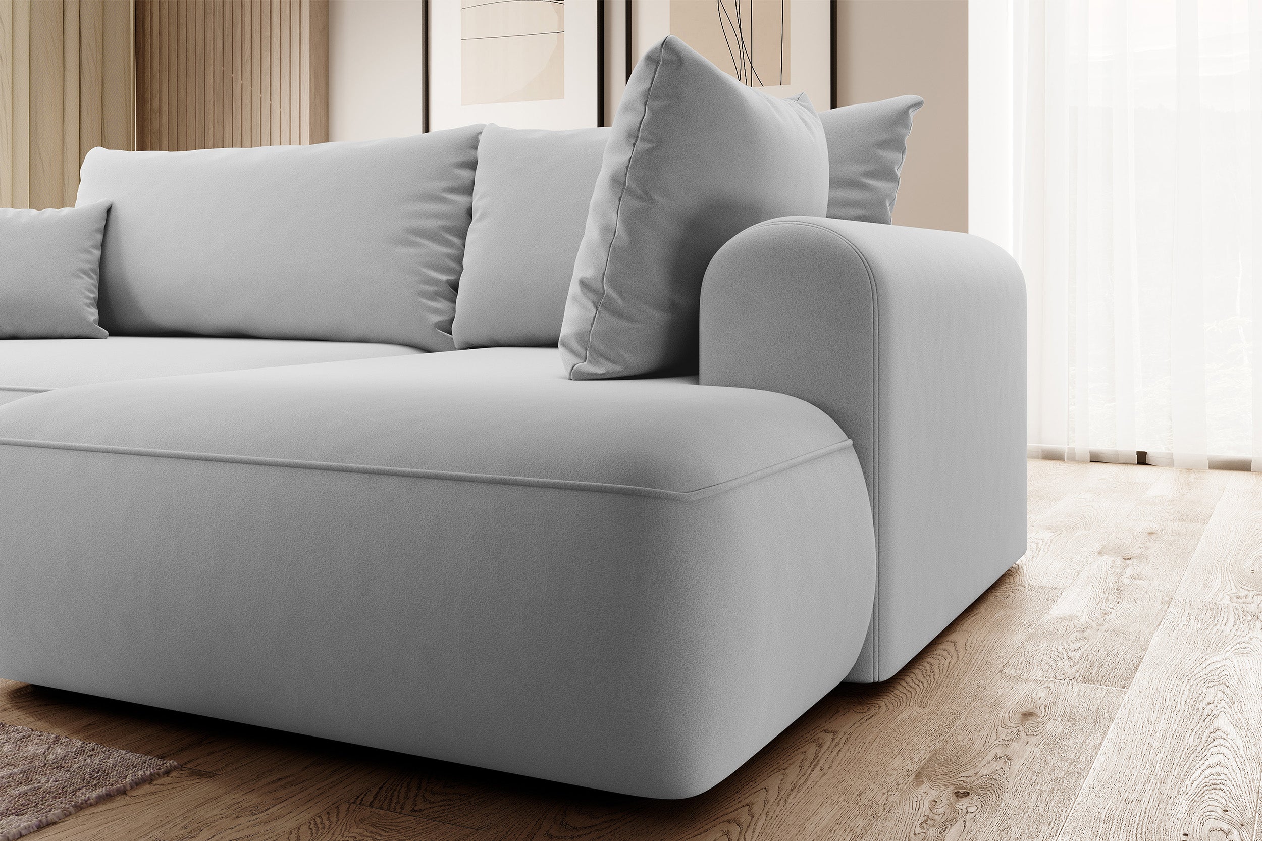 selsey-ovo-ecksofa-l-f-rmig-rechts-mit-schlaffunktion-und-stauraum-grauer-pflege image 3