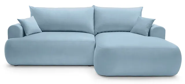 selsey-ovo-ecksofa-mit-schlaffunktion-l-form-rechtsseitig-mit-stauraum-hellblaue image 1