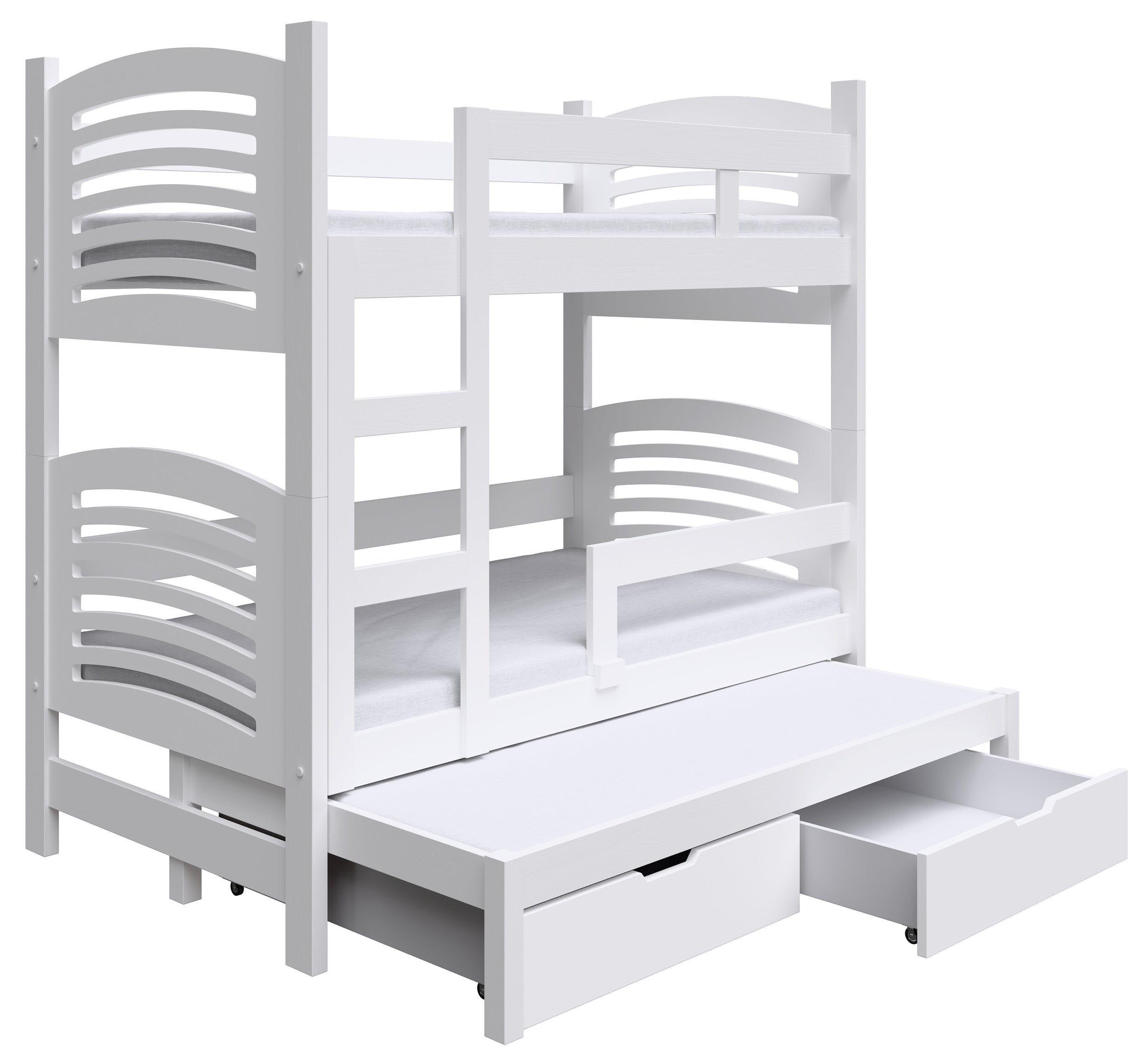 selsey-cami-etagenbett-75x180-cm-f-r-drei-personen-wei-mit-matratzen-und-schubla image 1