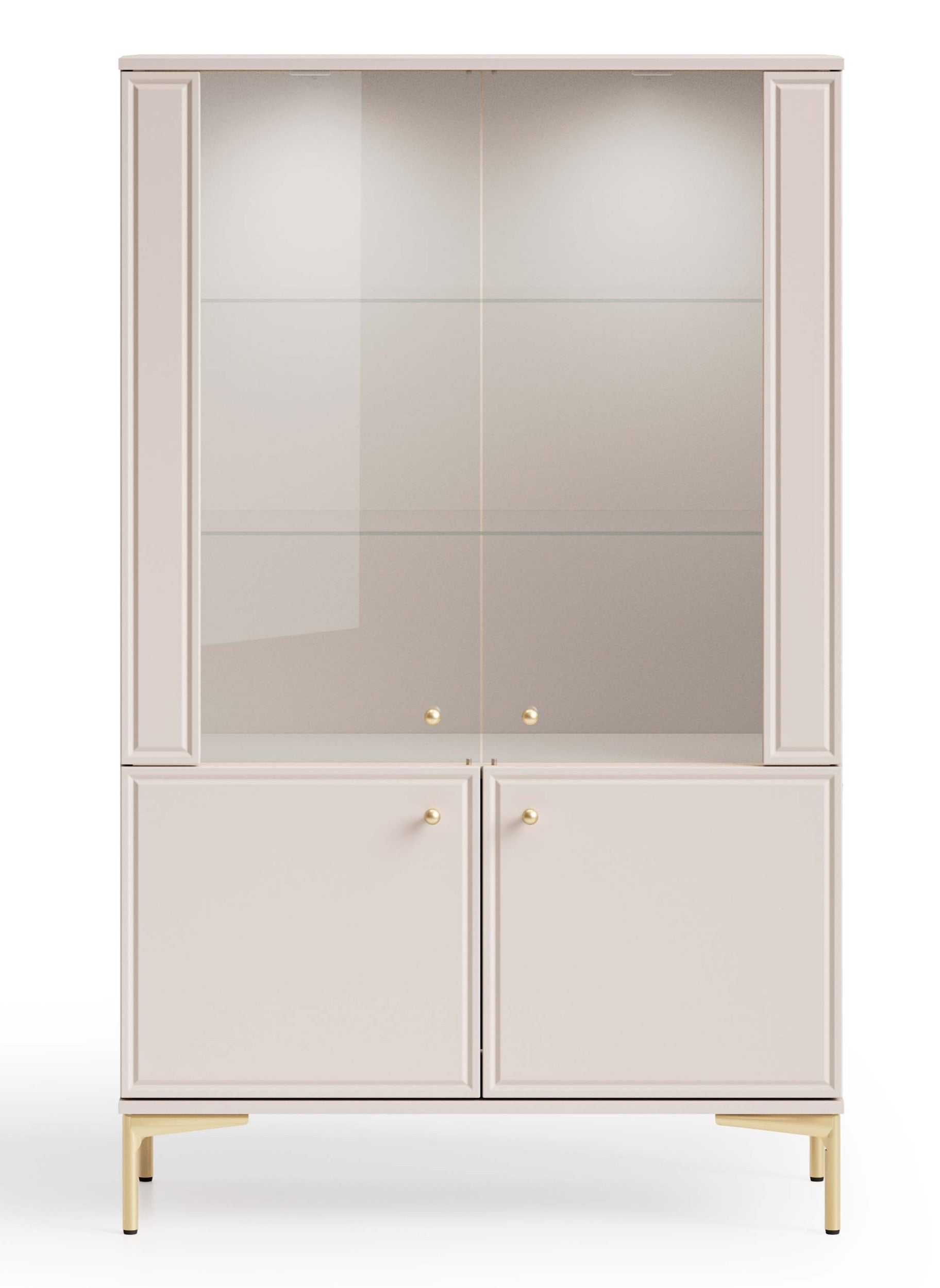 selsey-sandro-vitrine-92-cm-viert-rig-mit-beleuchtung-kaschmir image 5