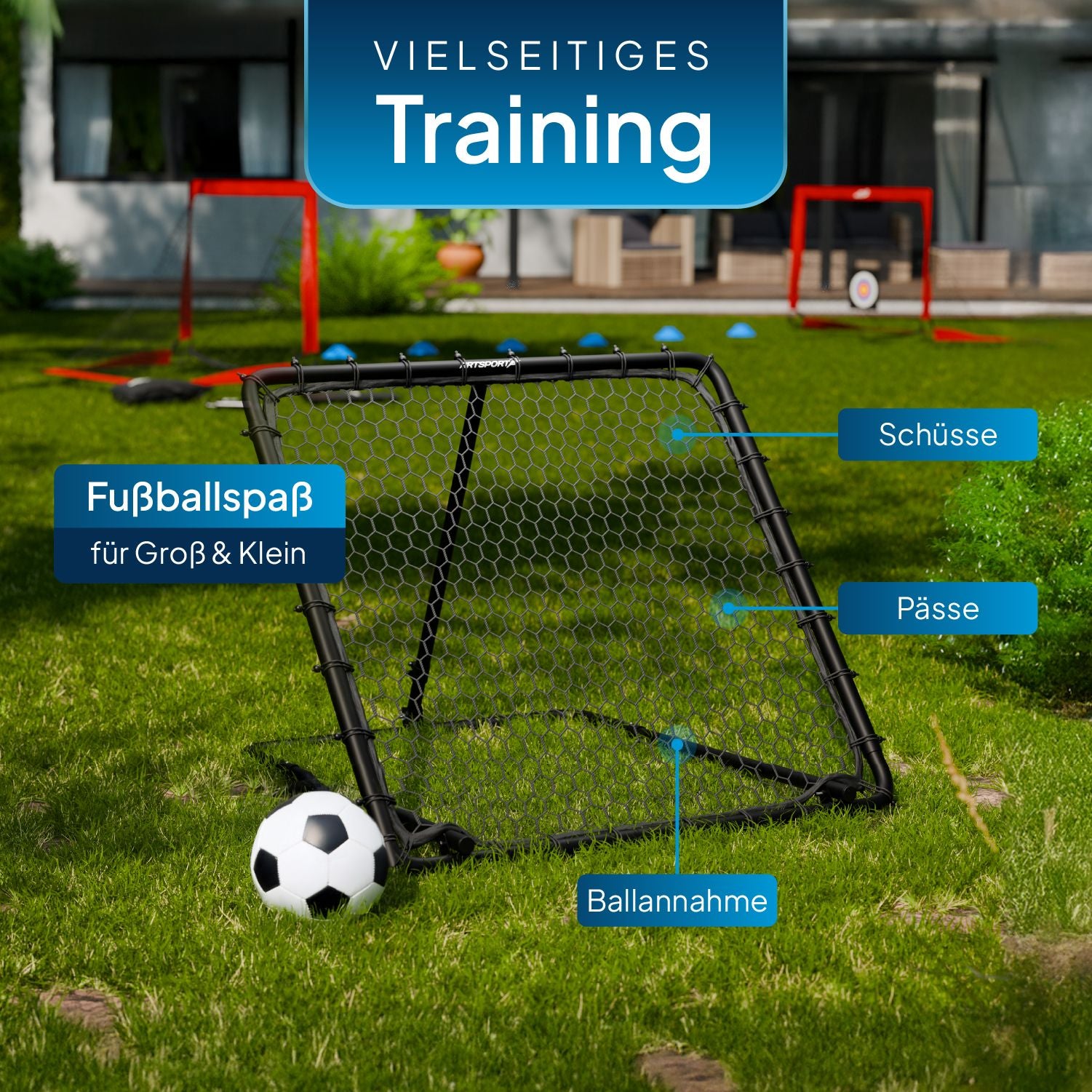 juskys-fu-ball-rebounder-power-pass-100-x-100-cm-verstellbares-trainingsnetz image 6