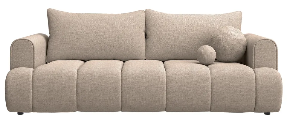 selsey-dandelino-dreisitziges-sofa-mit-schlaffunktion-chenille-beige-hydrophob image 1