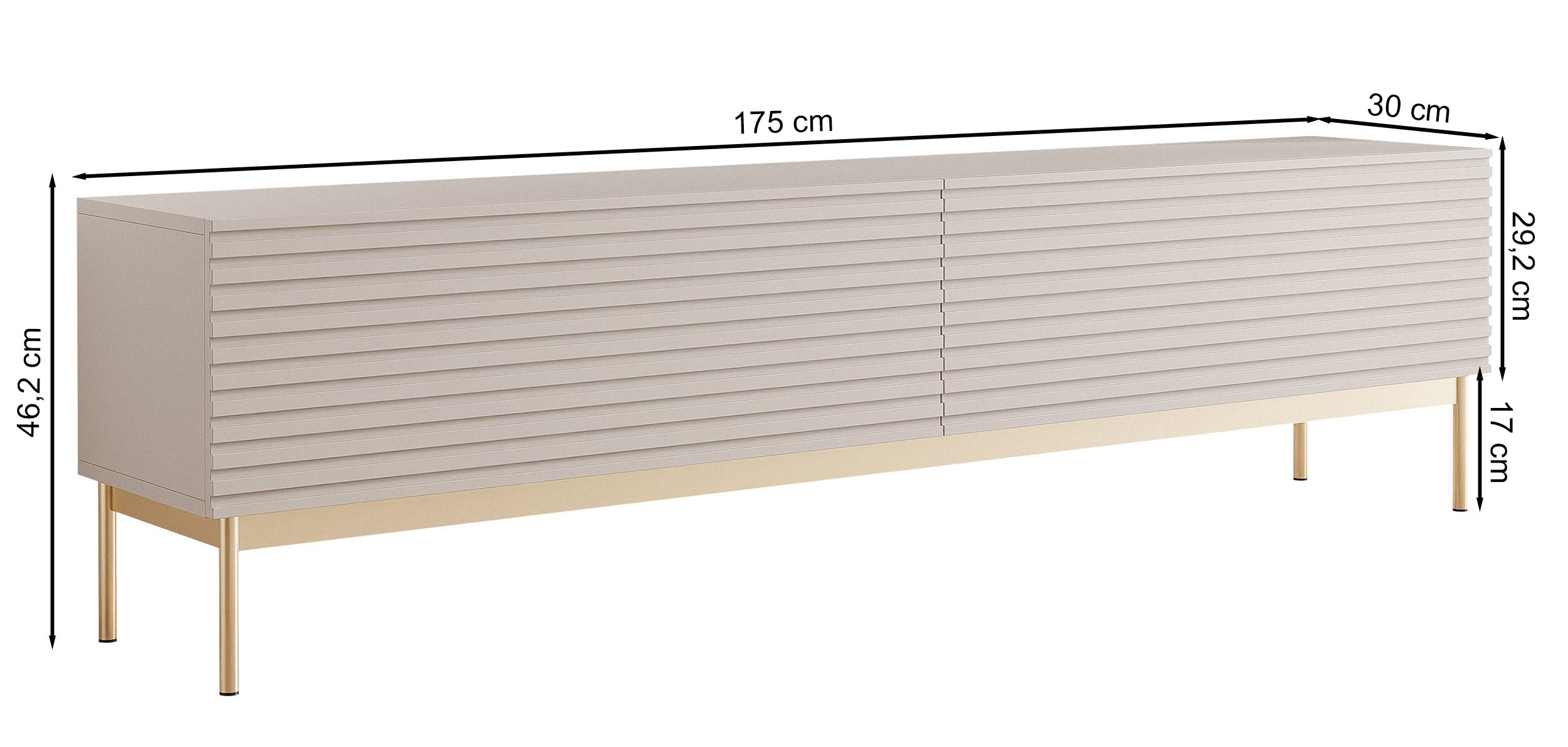selsey-linearis-tv-schrank-175-cm-mit-zwei-klappen-und-led-beleuchtung-kaschmir- image 7