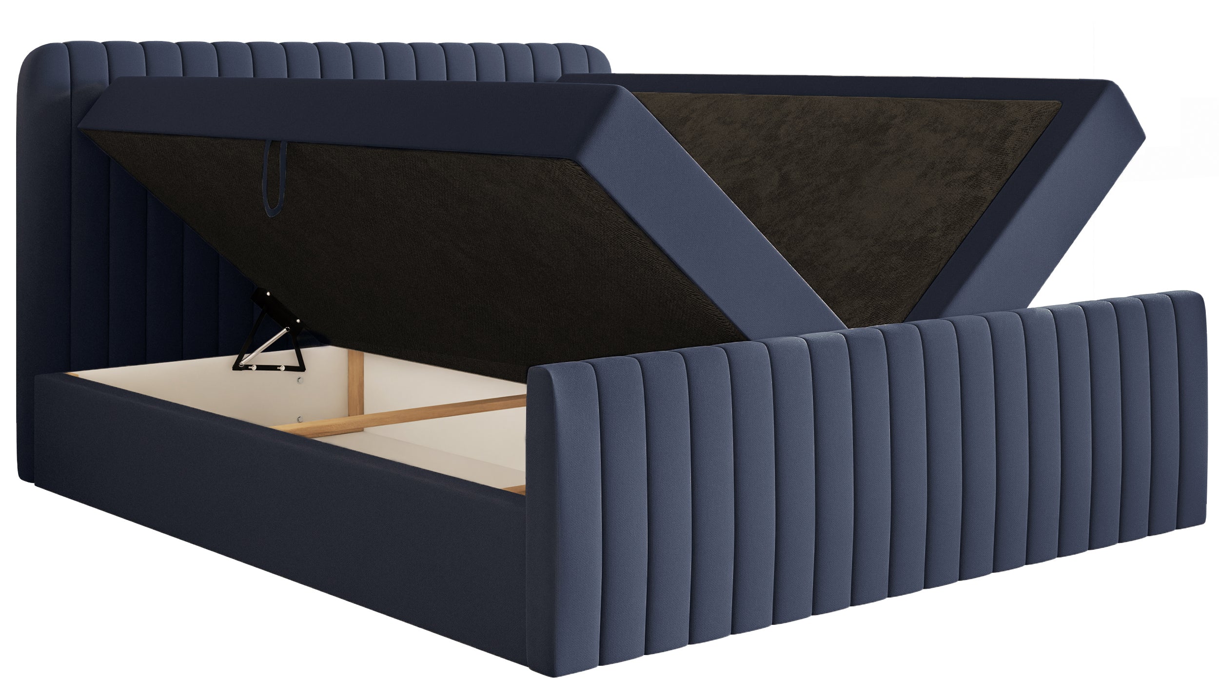 selsey-saliano-boxspringbett-200x200-cm-mit-stauraum-und-topper-marineblau-cheni image 6