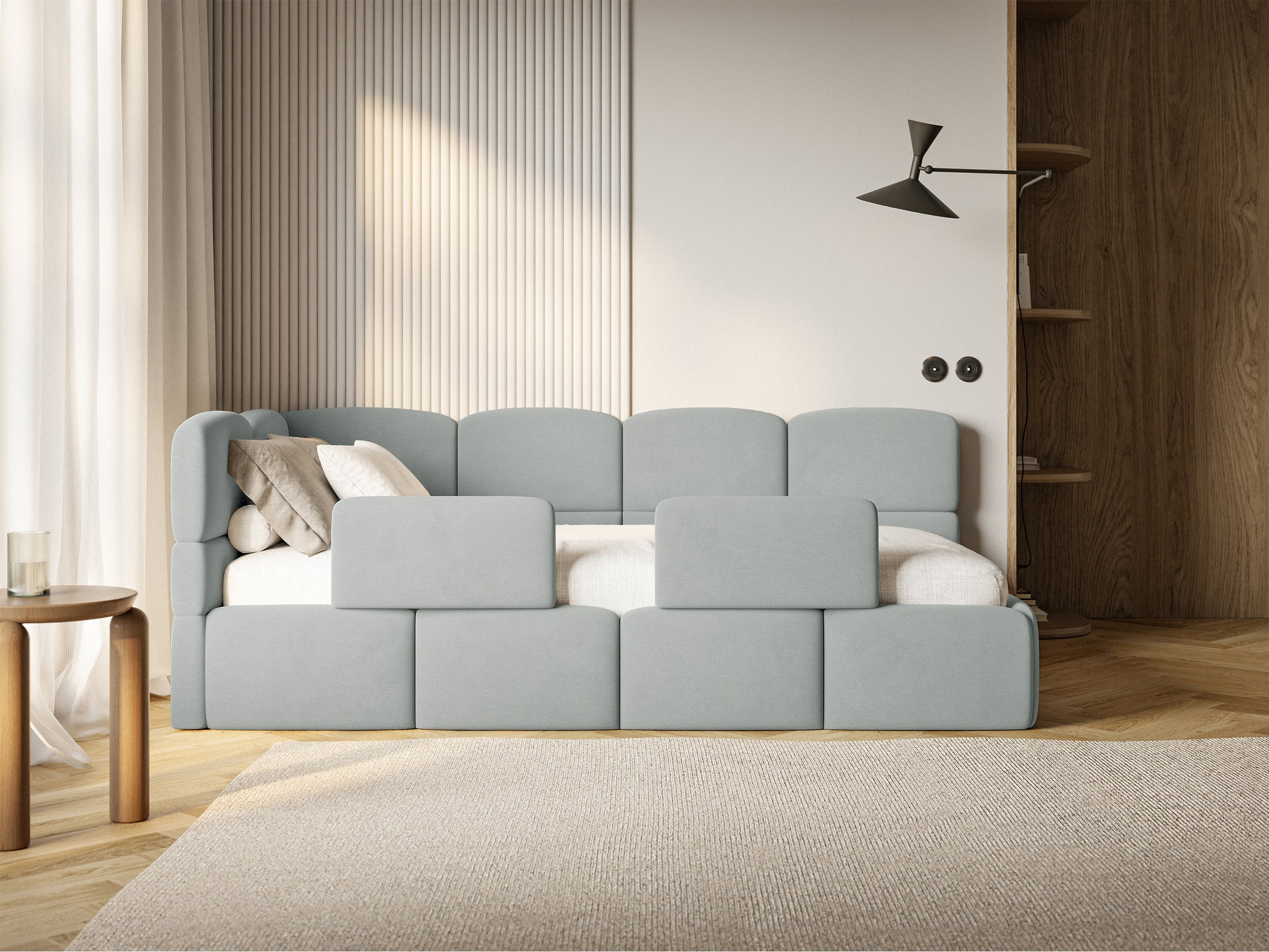 selsey-cloudy-jugendbett-120x200-cm-links-mit-stauraum-grauer-velours image 4