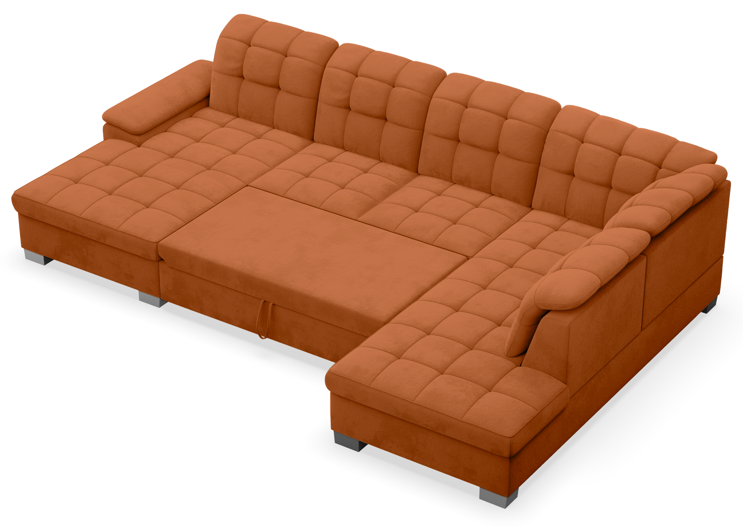 selsey-jamaal-ecksofa-mit-schlaffunktion-u-f-rmig-links-mit-stauraum-kupferfarbe image 5