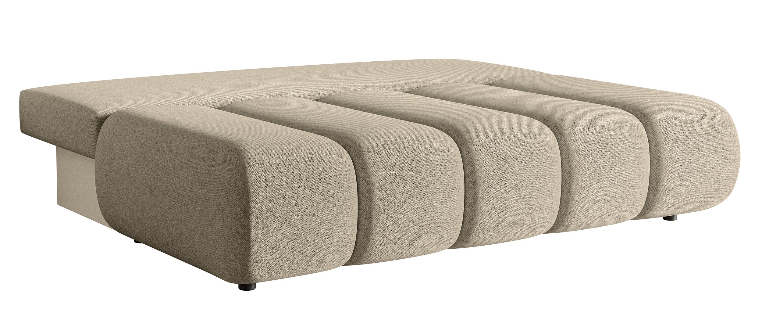 selsey-sofa-dandelino-mini-dreisitzig-mit-schlaffunktion-hellbeige-chenille image 6