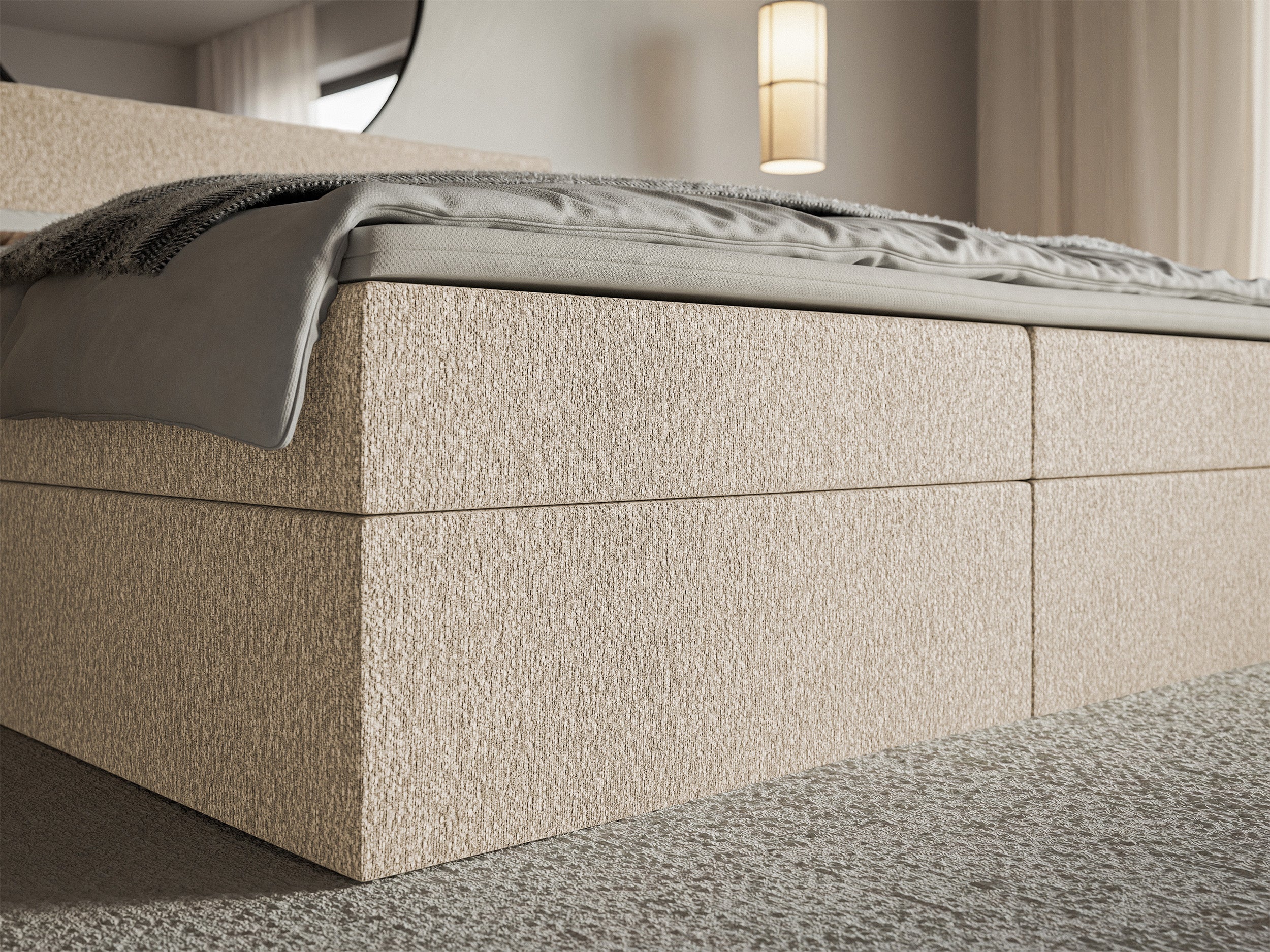 selsey-softie-kontinentalbett-140x200-cm-mit-stauraum-und-topper-hellbeiger-chen image 5