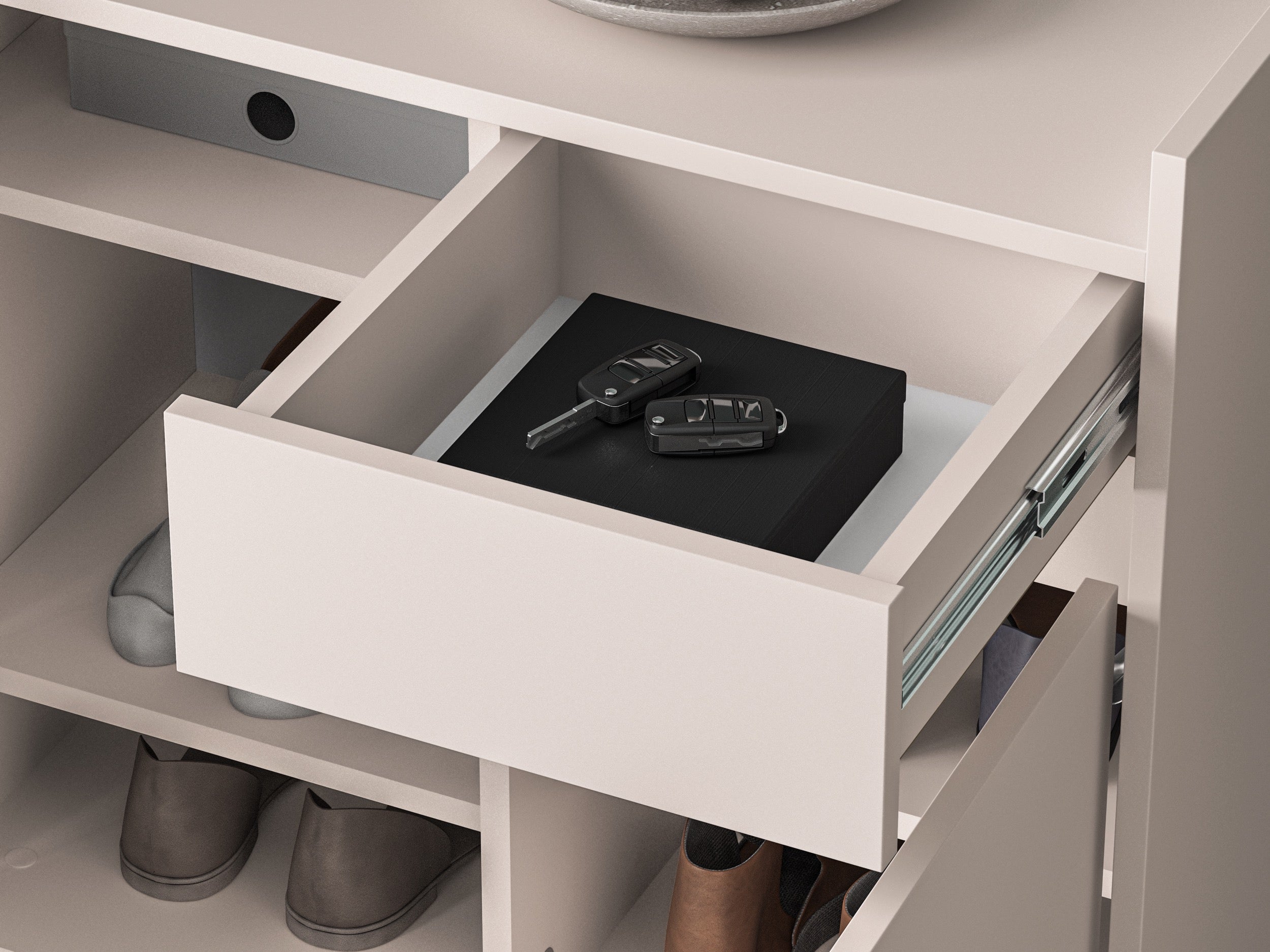 selsey-dioce-zweit-riger-schuhschrank-mit-schublade-70-cm-kaschmir image 6