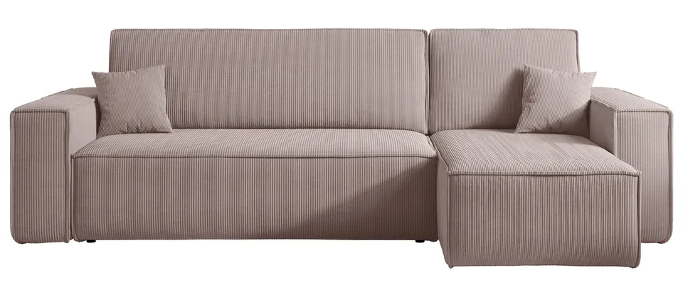 selsey-scarlo-ecksofa-l-mit-schlaffunktion-und-stauraum-universell-beige-cord image 1