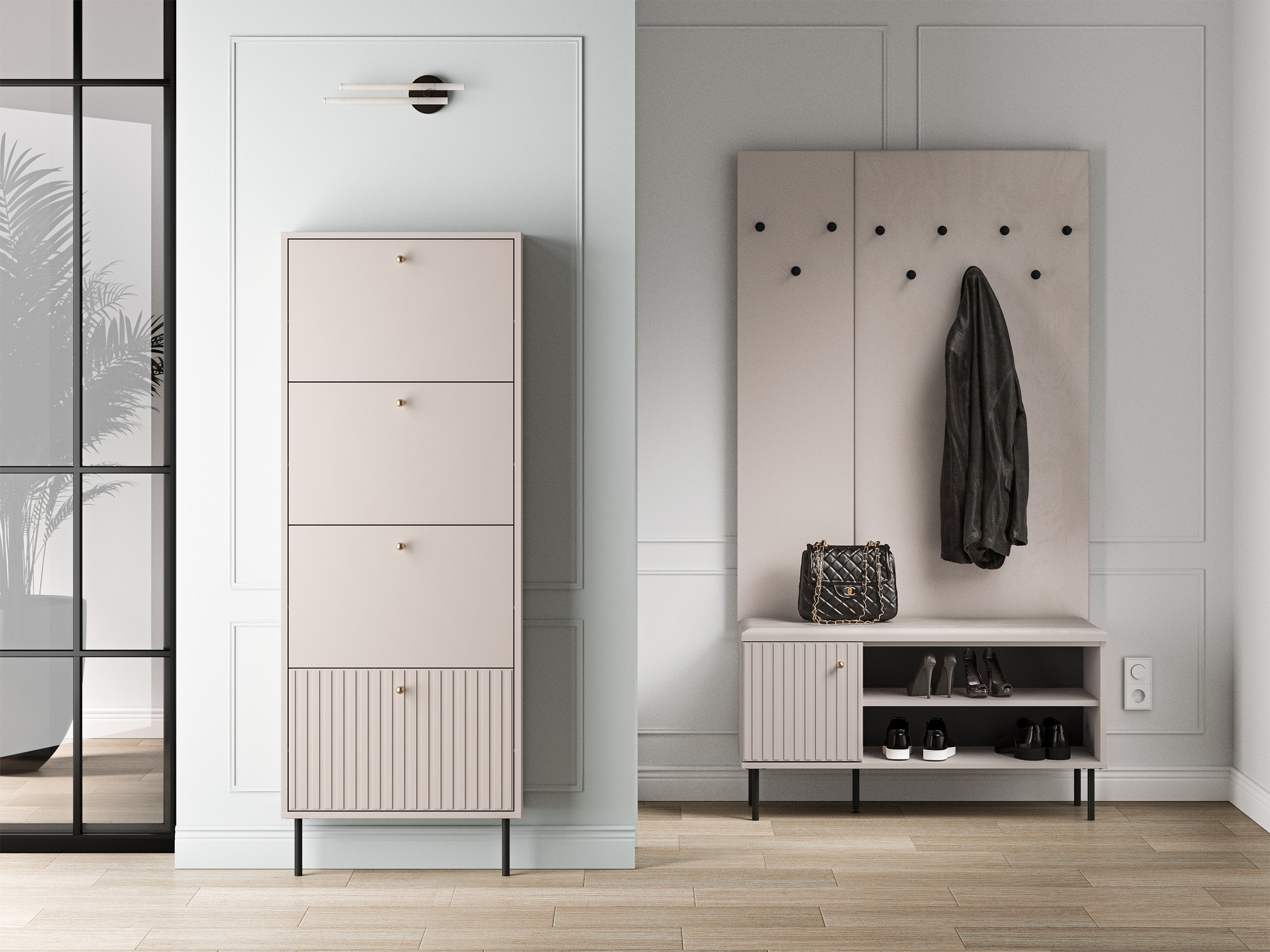 selsey-caletto-schuhschrank-60-cm-mit-4-klappen-kaschmir image 5