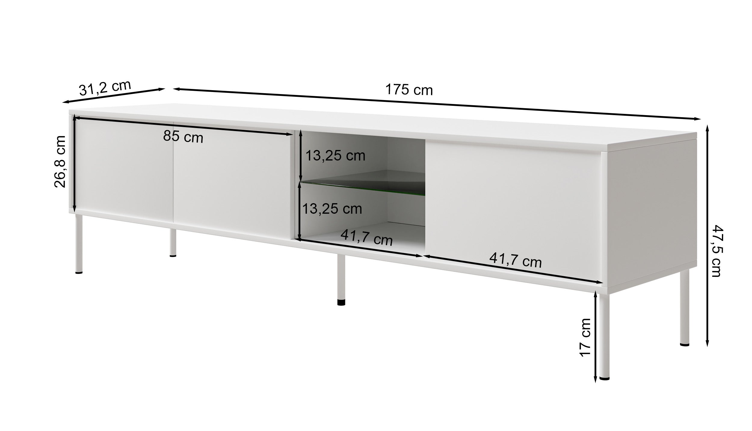 selsey-modity-dreht-riger-tv-schrank-175-cm-wei-mit-glasablage-und-beleuchtung image 6