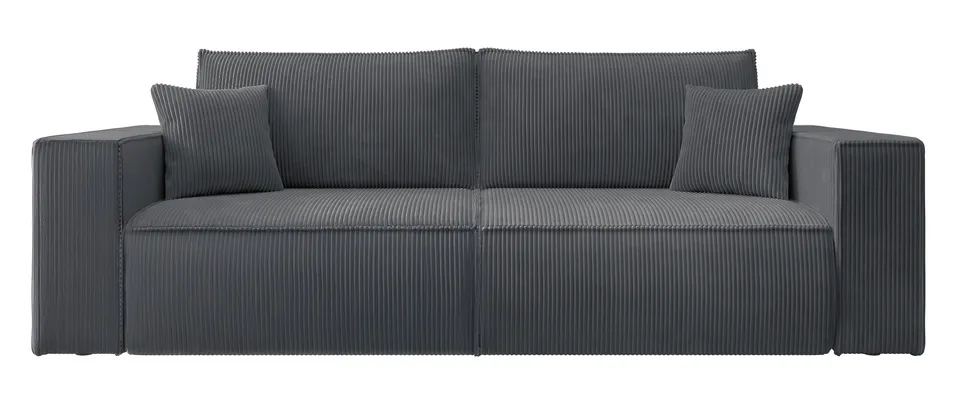 selsey-farese-3-sitzer-schlafsofa-ausklappbar-mit-stauraum-grauer-cord image 1