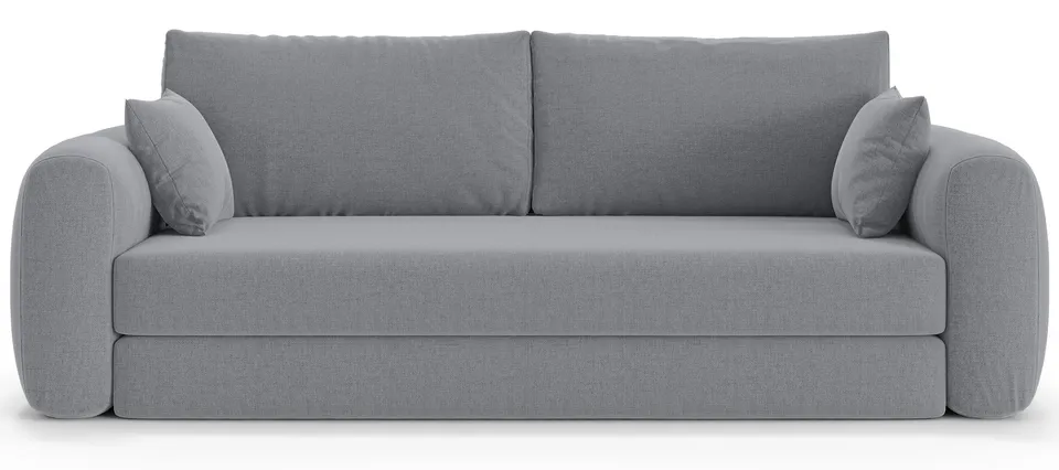 selsey-velera-3-sitzer-sofa-ausklappbar-grau-flechtstoff image 1