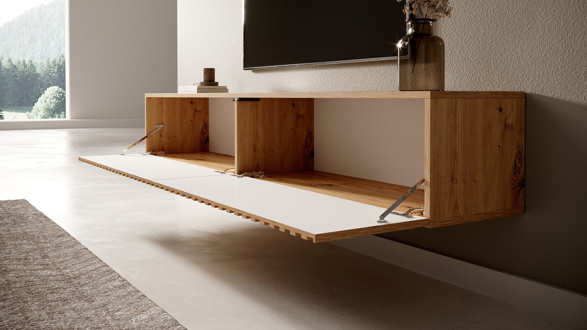 selsey-telire-tv-schrank-175-cm-artisan-eiche-lamellen image 7