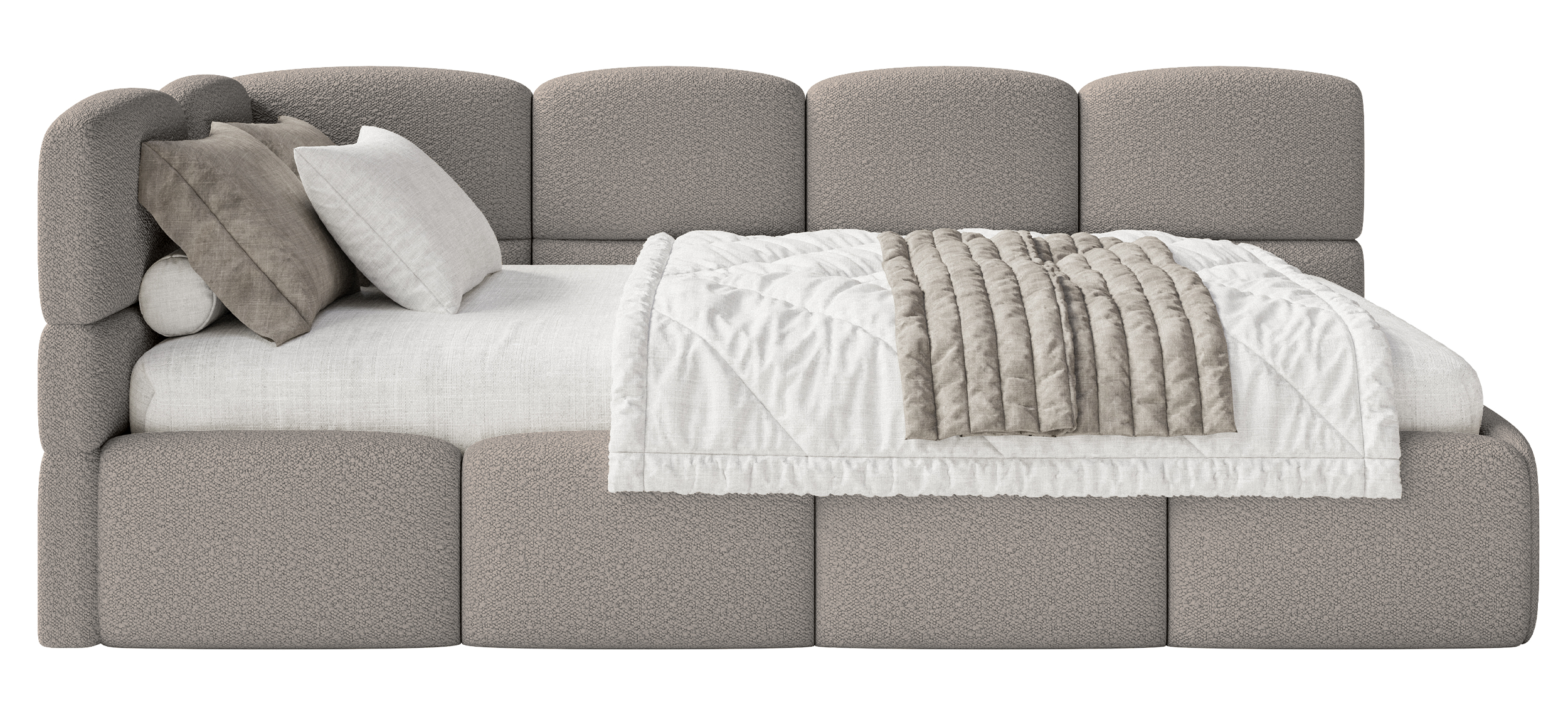 selsey-cloudy-jugendbett-90x200-cm-links-mit-matratze-und-stauraum-graue-boucl-g image 7
