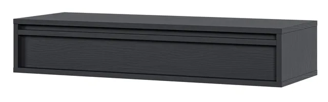 selsey-evo-konsole-90-cm-mit-h-ngeschublade-schwarz image 1