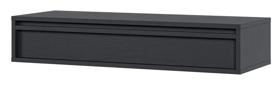 selsey-evo-konsole-90-cm-mit-h-ngeschublade-schwarz image 1