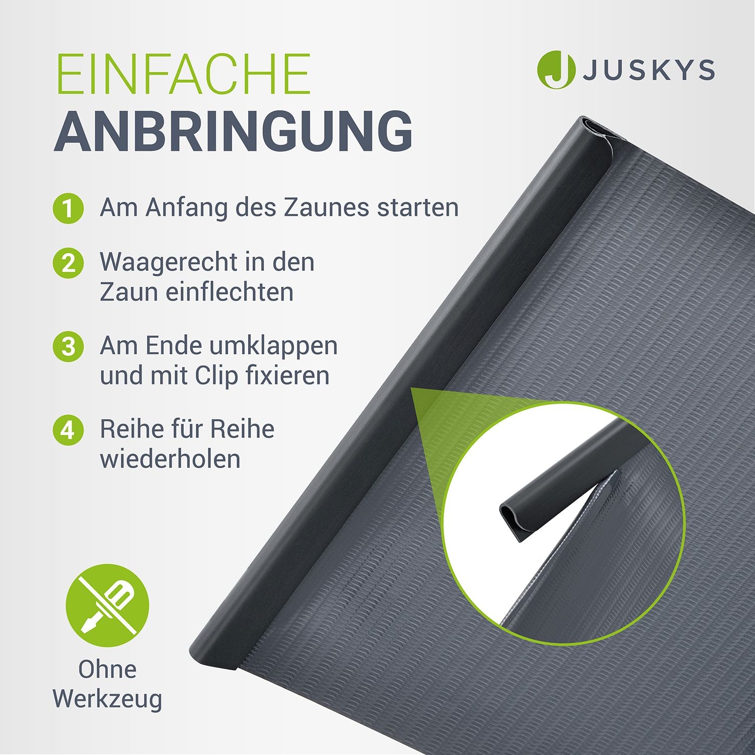 juskys-sichtschutzstreifen-pvc-anthrazit-f-r-stabmattenzaun image 4