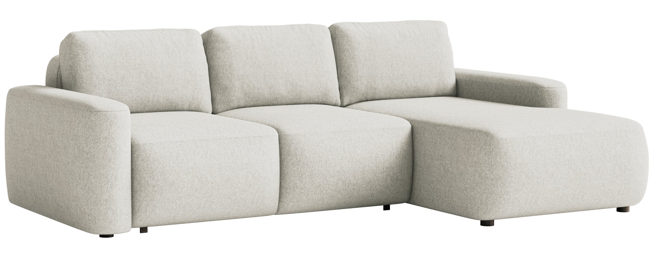 selsey-carnos-mini-ecksofa-l-rechts-creme-chenille-mit-schlaffunktion image 7