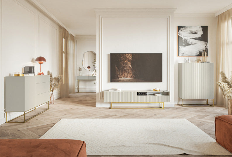 selsey-veldio-schminktisch-110-cm-grau-beige-mit-goldenen-beinen-und-2-schublade image 4