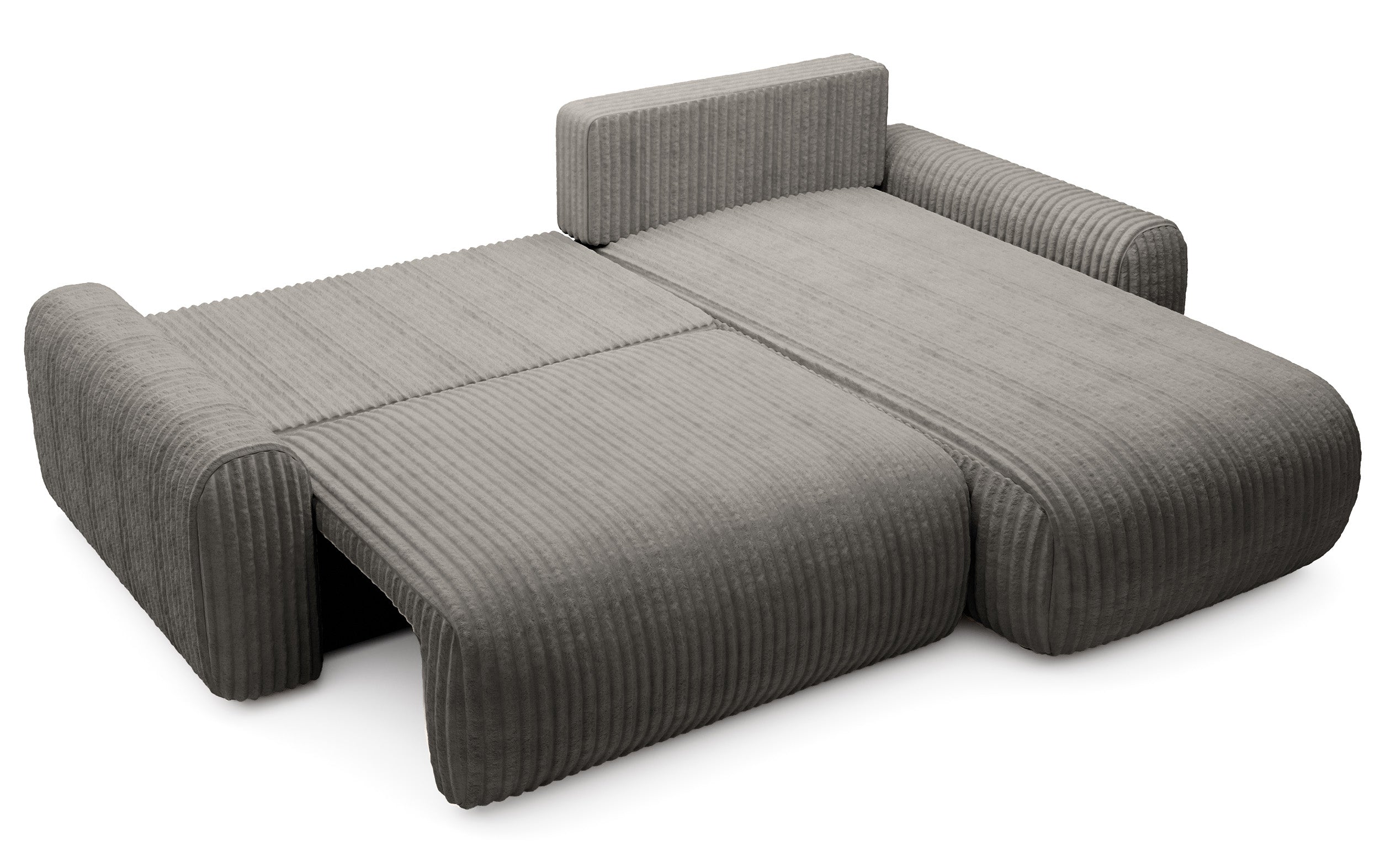 selsey-lelu-ecksofa-mit-schlaffunktion-universell-l-form-dunkelbeige-cord image 2