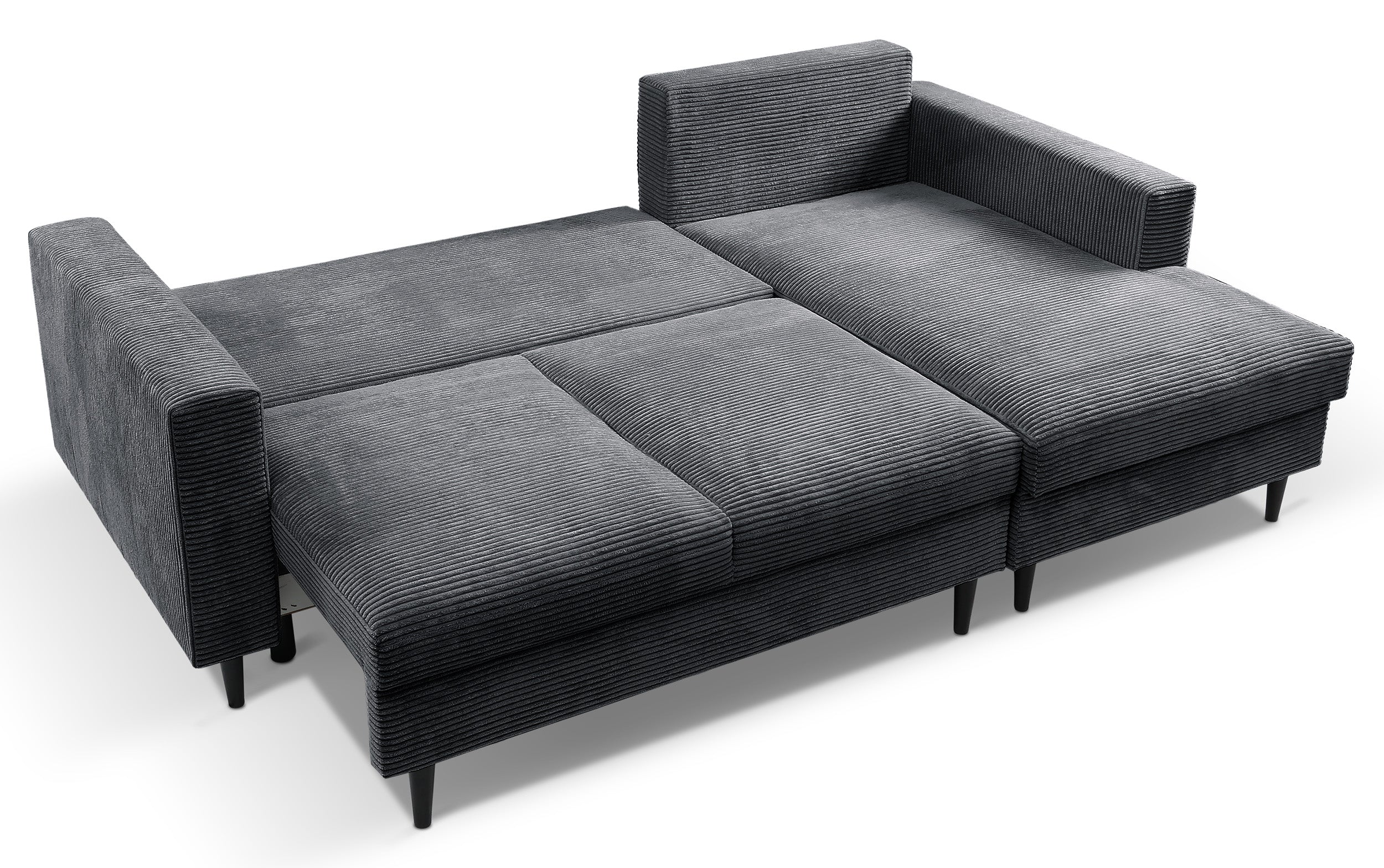 selsey-nalika-ecksofa-l-f-rmig-mit-schlaffunktion-und-stauraum-dunkelgrauer-cord image 7