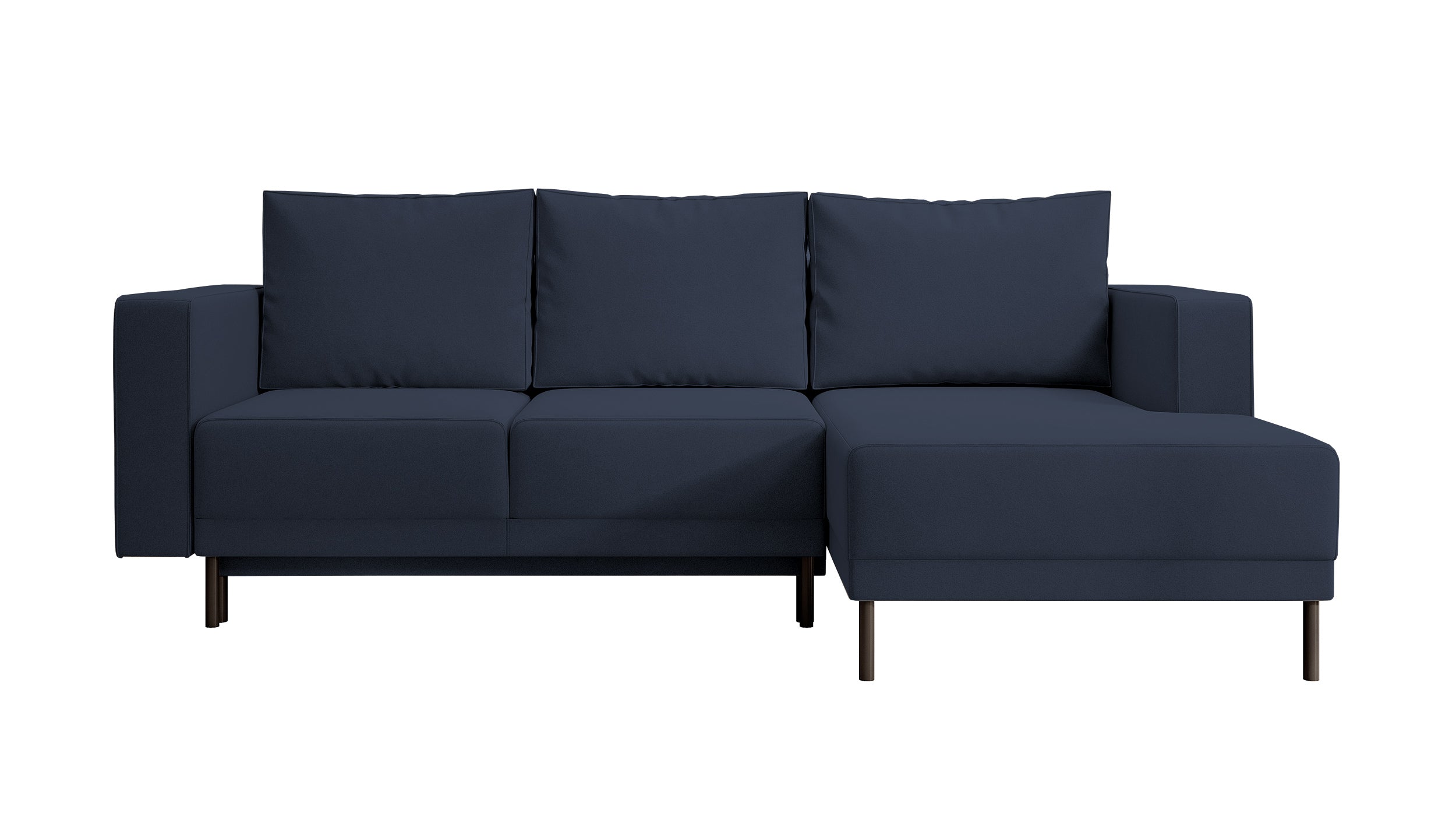 selsey-rodario-mini-ecksofa-mit-schlaffunktion-rechts-marineblauer-samt image 1