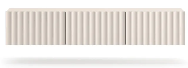 selsey-derriva-h-ngender-tv-schrank-170-cm-kaschmir-mit-geriffelten-fronten image 1