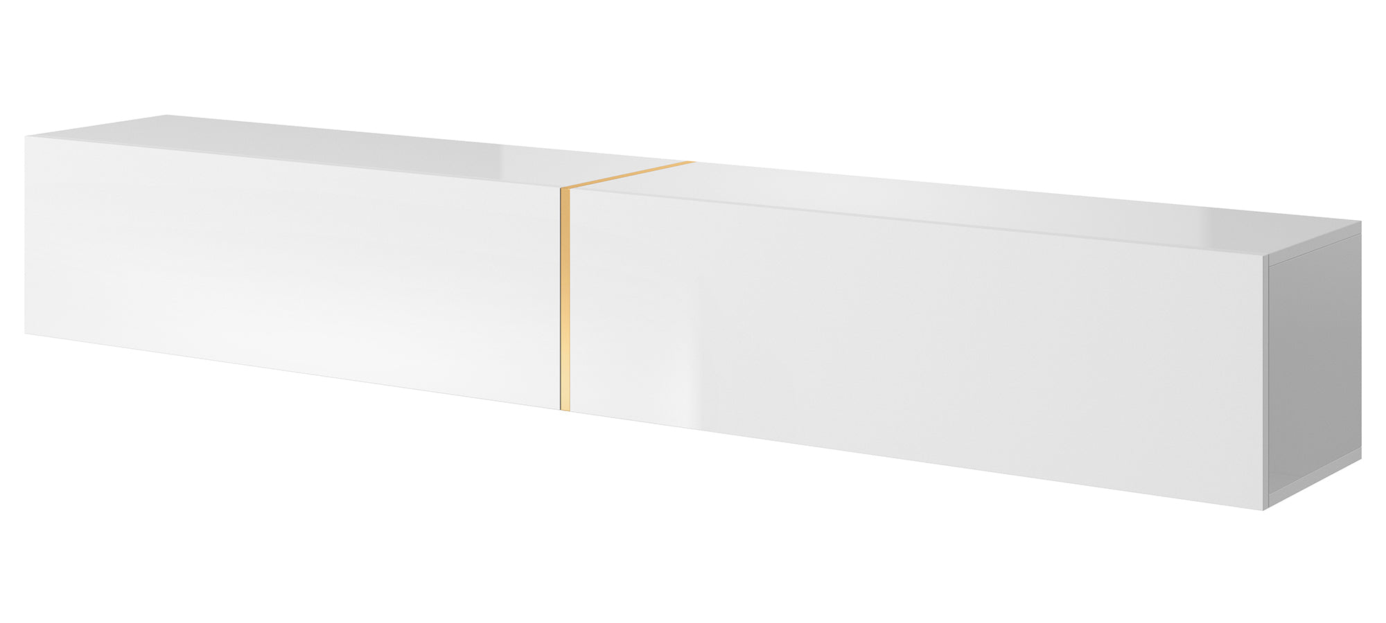 selsey-bisira-tv-schrank-200-cm-wei-mit-goldenem-einsatz image 5