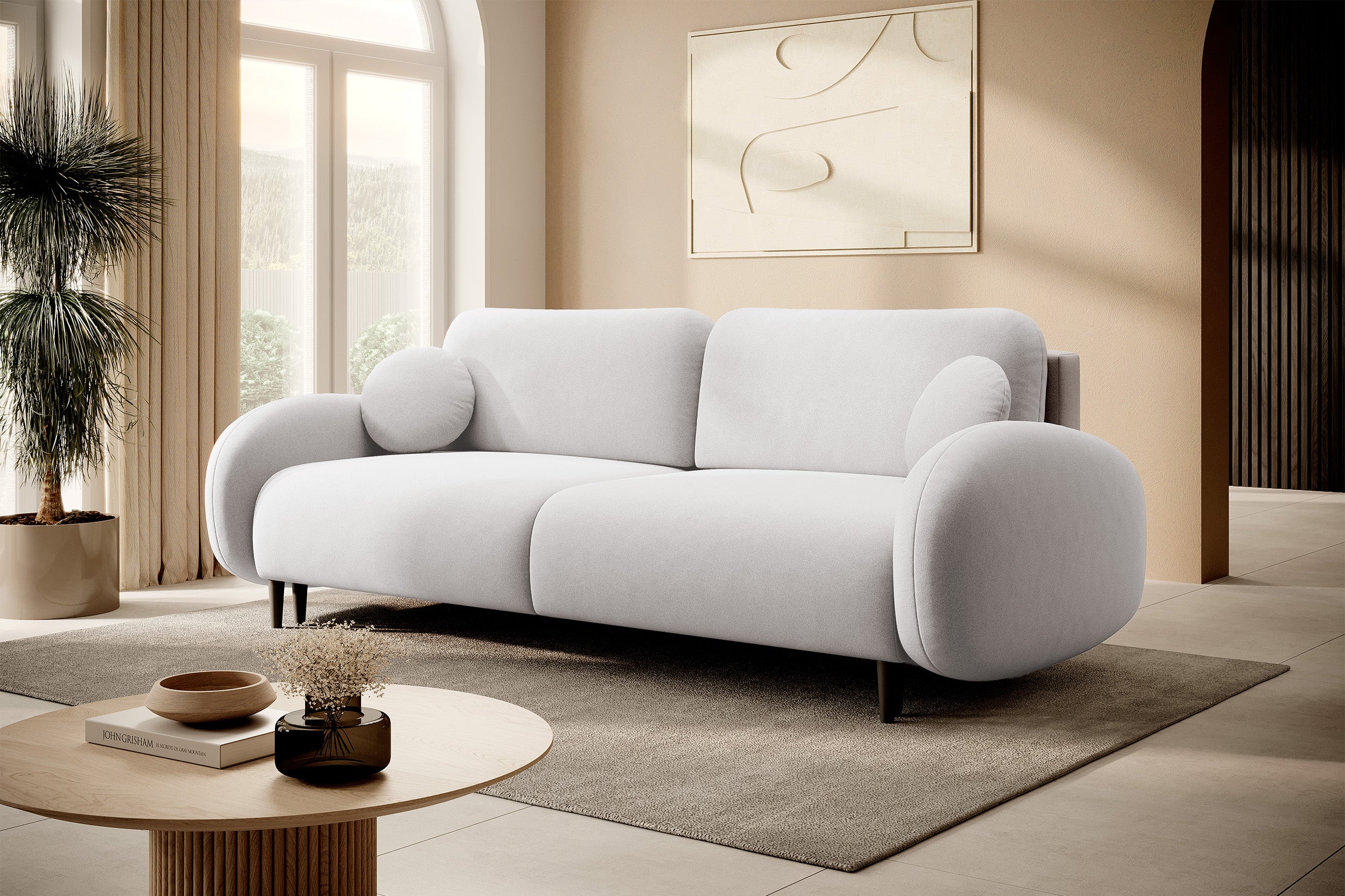 selsey-bafra-schlafsofa-mit-schlaffunktion-und-bettkasten-cremefarbenes-samtvelo image 2