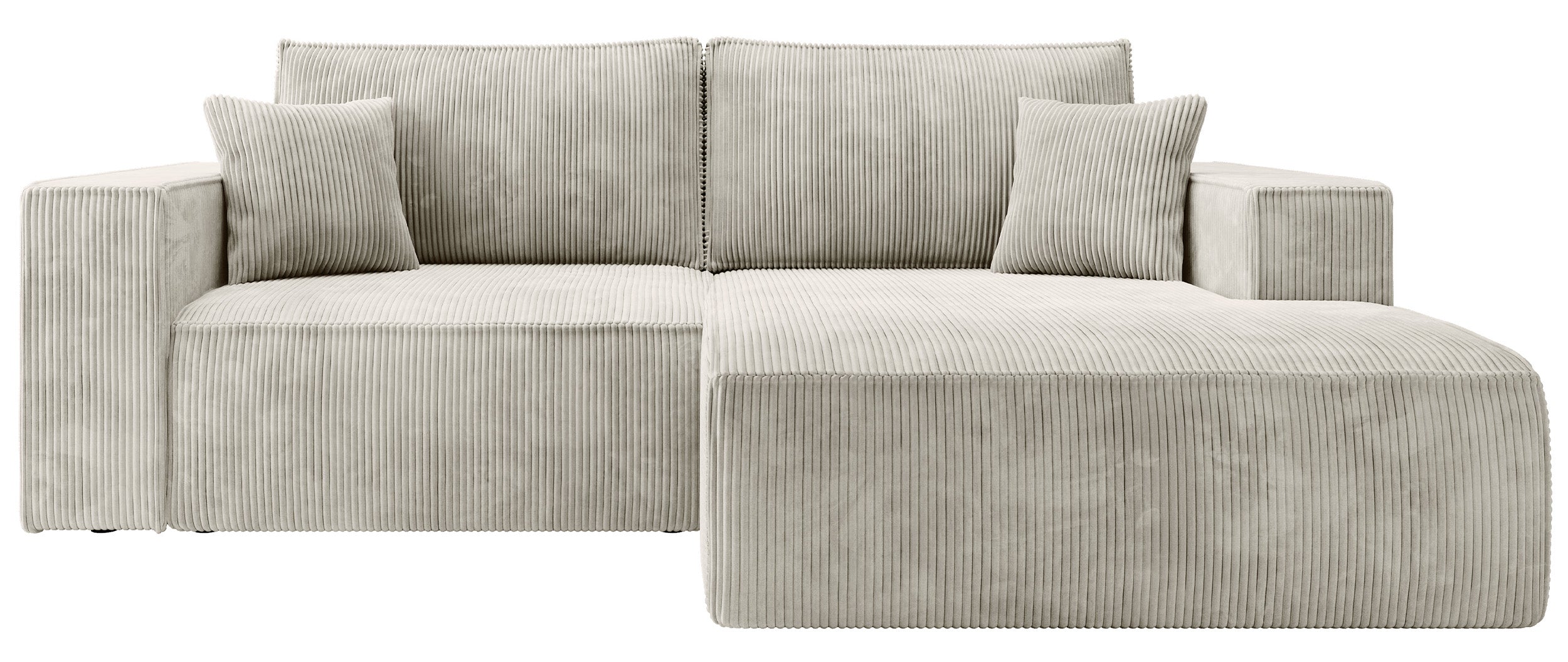 selsey-farese-mini-ecksofa-l-form-rechts-mit-schlaffunktion-und-stauraum-grau-be image 1
