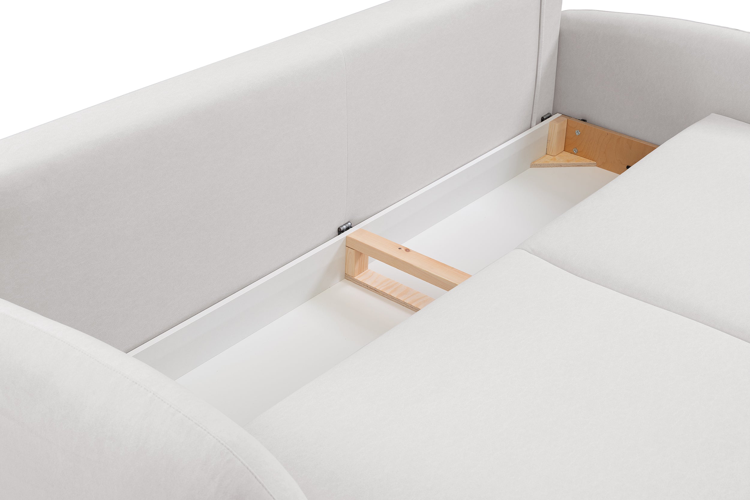 selsey-bafra-schlafsofa-mit-schlaffunktion-und-bettkasten-cremefarbenes-samtvelo image 5