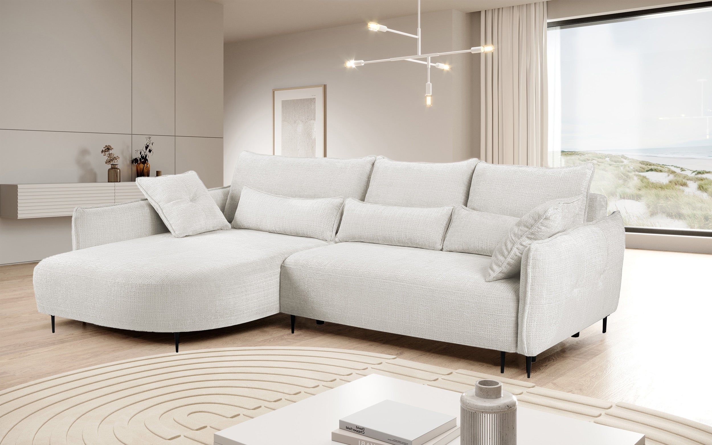 selsey-ecksofa-oblivio-mit-schlaffunktion-l-f-rmig-mit-stauraum-cremefarbener-ch image 2