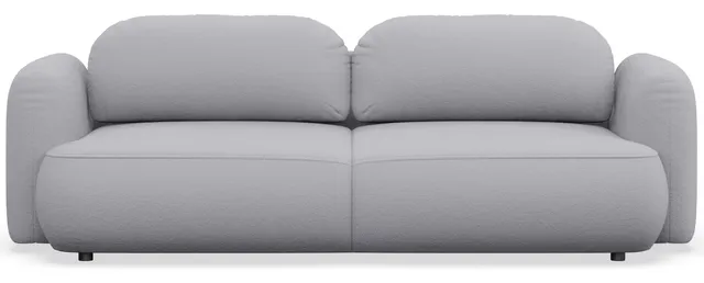 selsey-tvoya-dreisitziges-schlafsofa-hellgrau-chenille-mit-dl-automatik image 1