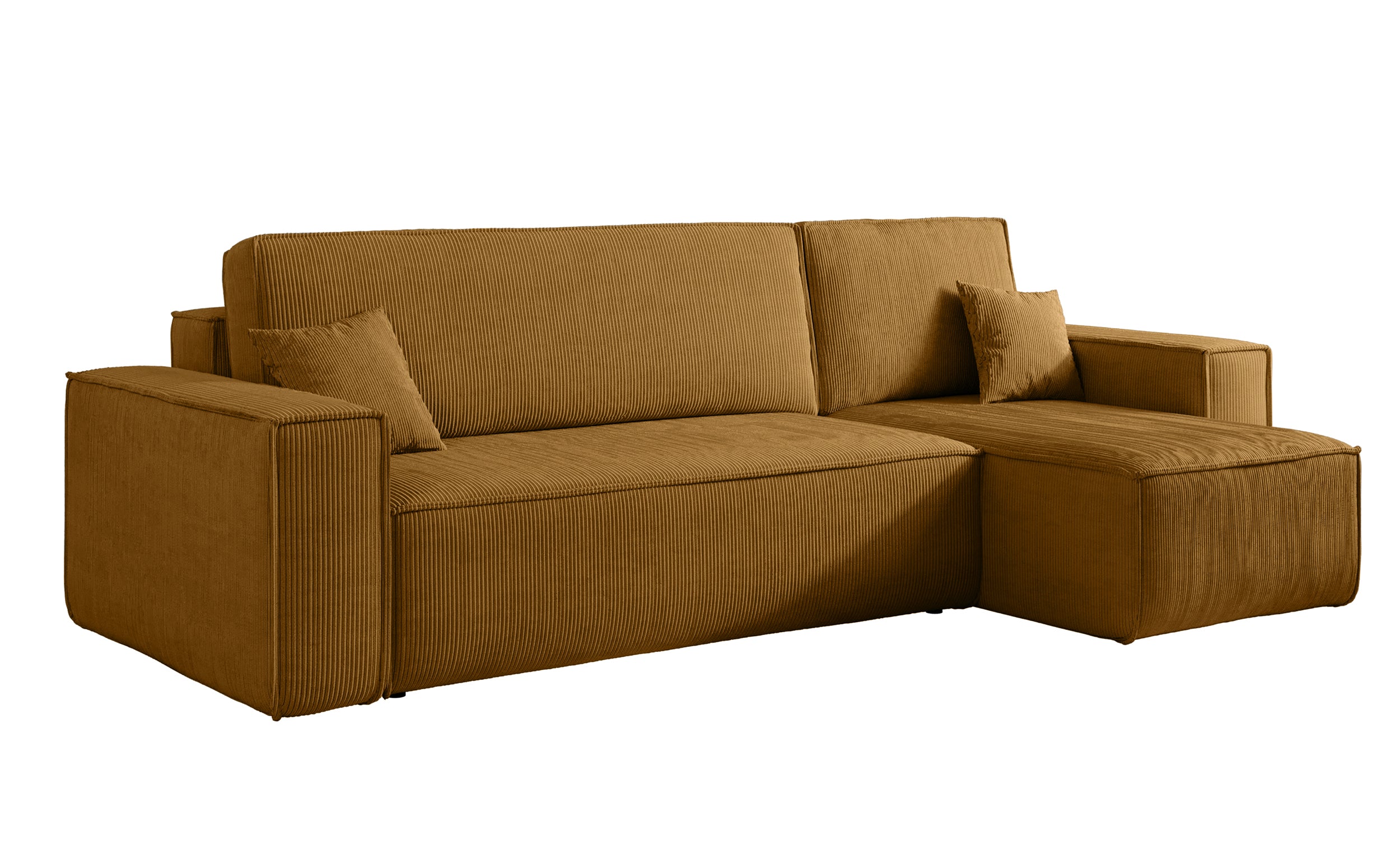 selsey-scarlo-ecksofa-l-f-rmig-mit-schlaffunktion-und-stauraum-senfgelber-cordst image 2