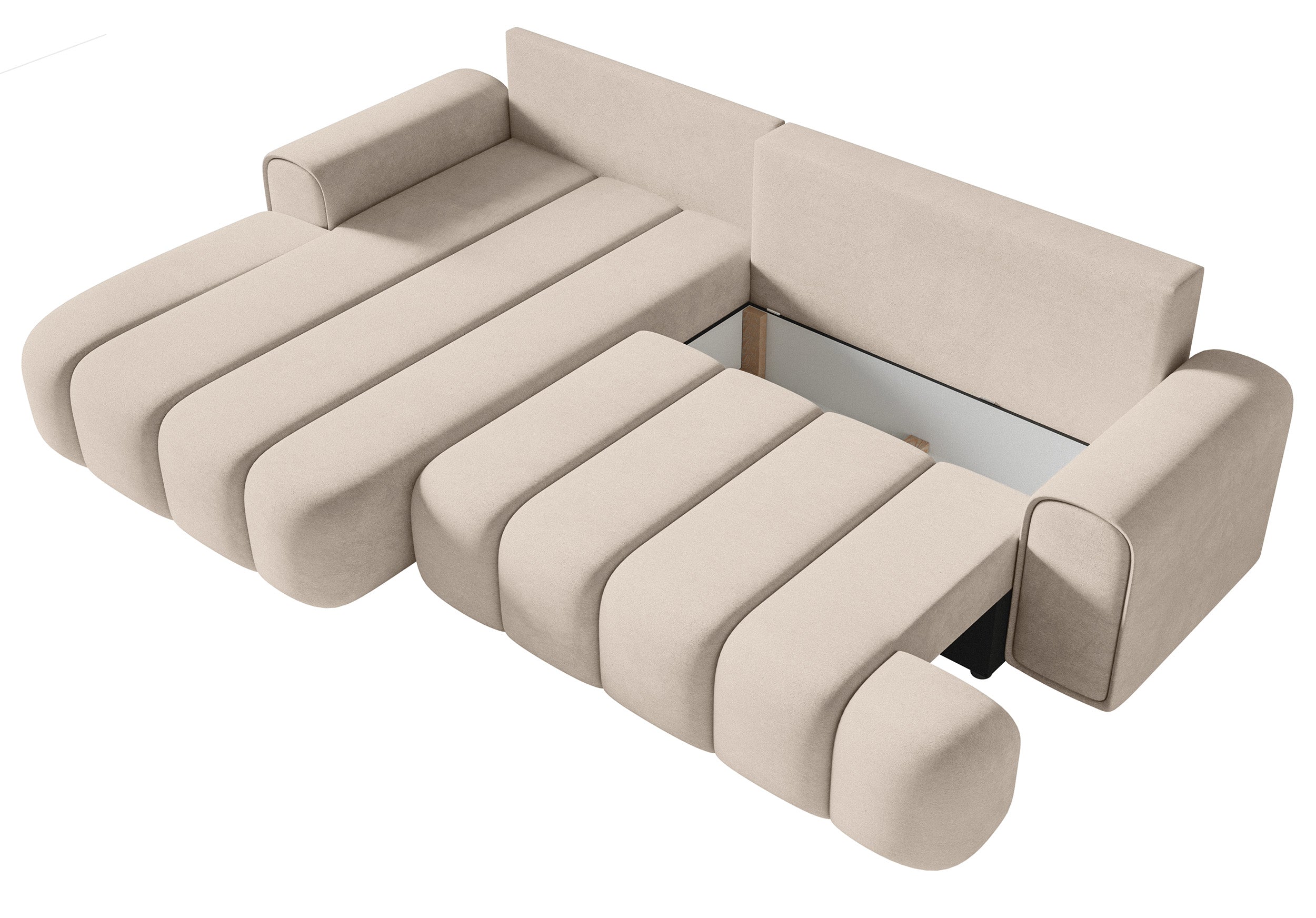 selsey-dandelino-ecksofa-links-l-sofa-mit-schlaffunktion-grau-beige-samt image 6