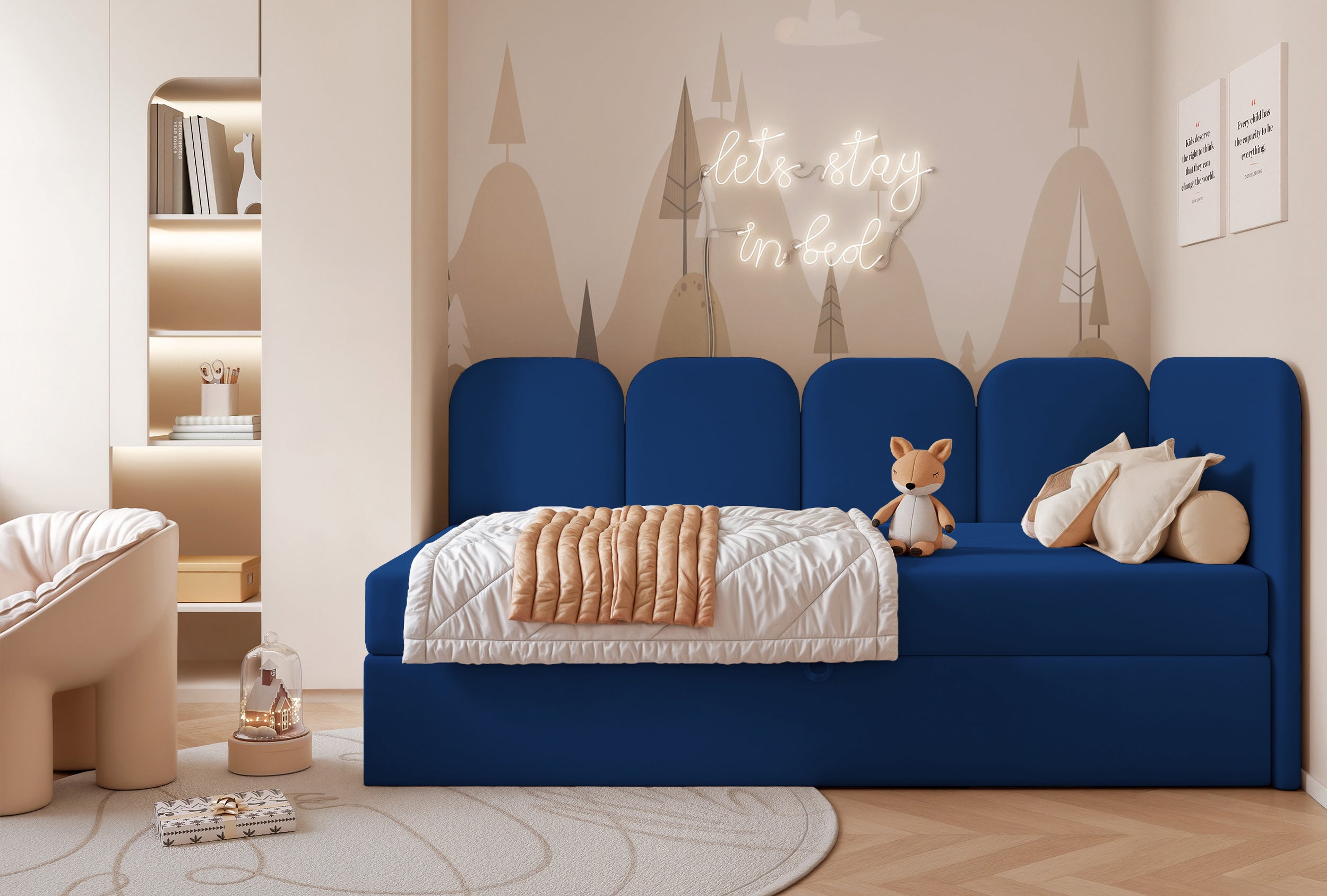 selsey-nubini-jugendbett-90x200-cm-rechts-mit-stauraum-und-matratze-h3-blauer-sa image 4
