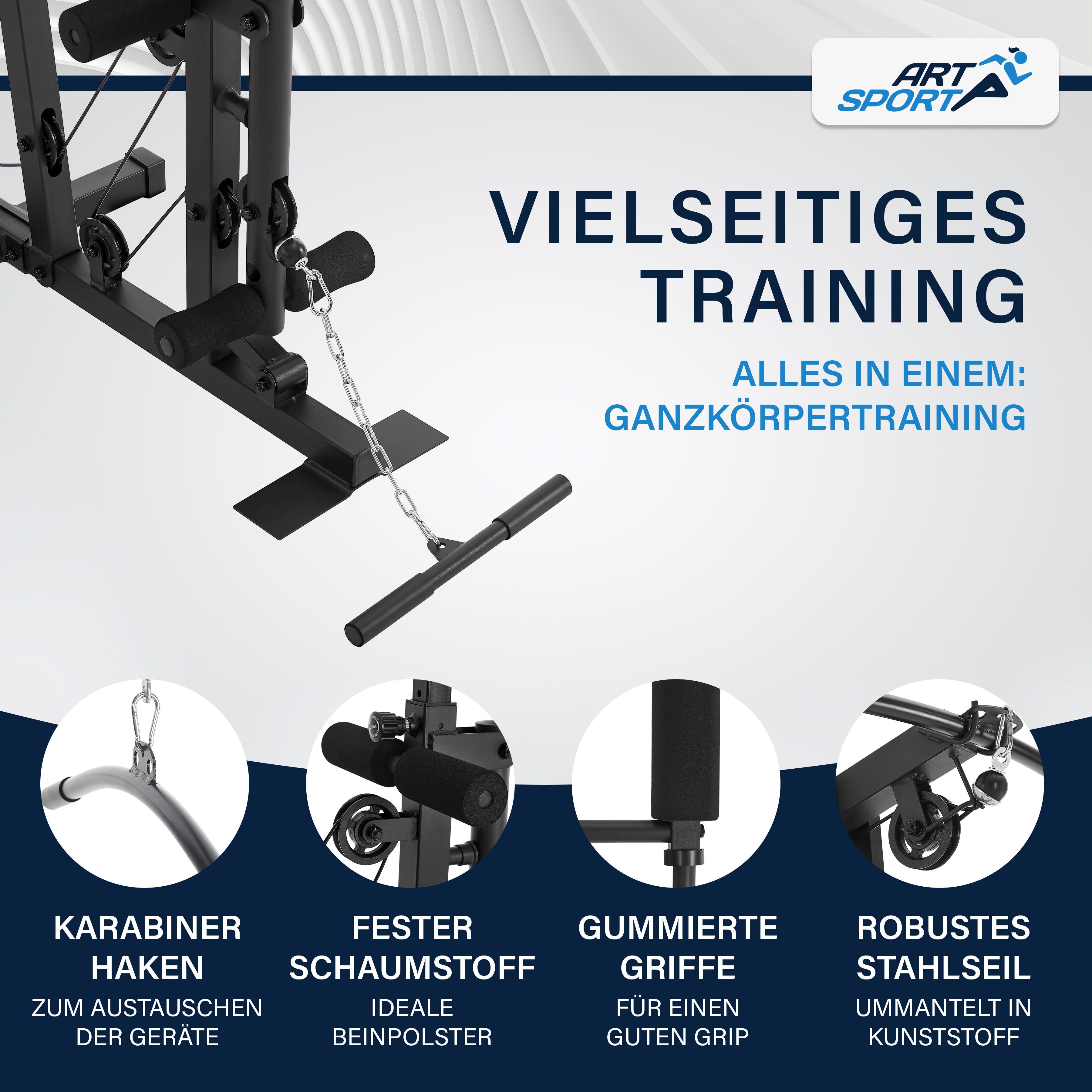 juskys-kraftstation-profigym-3000-multifunktionale-fitnessstation-mit-77-kg-gewi image 3