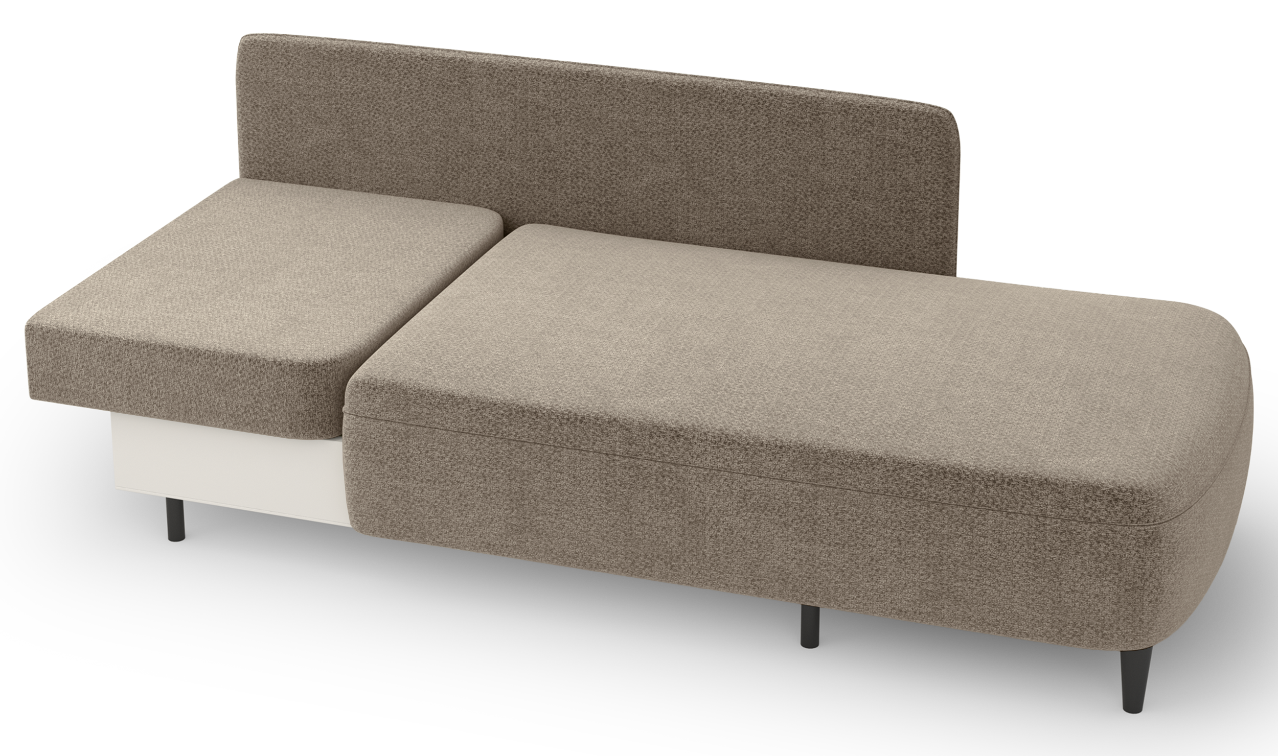 selsey-pinkio-ausziehbare-liege-rechts-mit-stauraum-dunkelbeige-chenille image 8