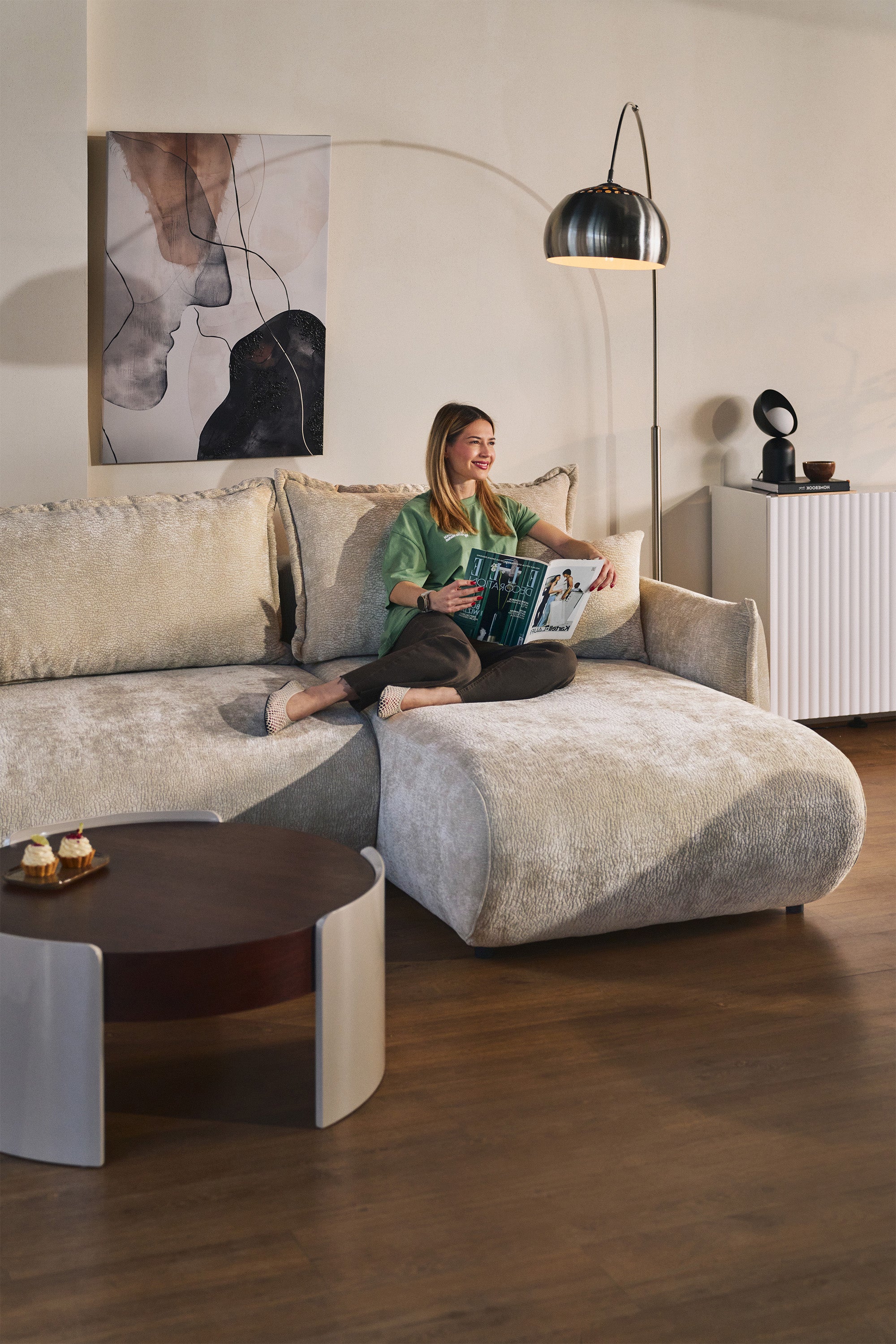 selsey-cushi-ecksofa-mit-schlaffunktion-rechts-l-form-mit-stauraum-beige-chenill image 5