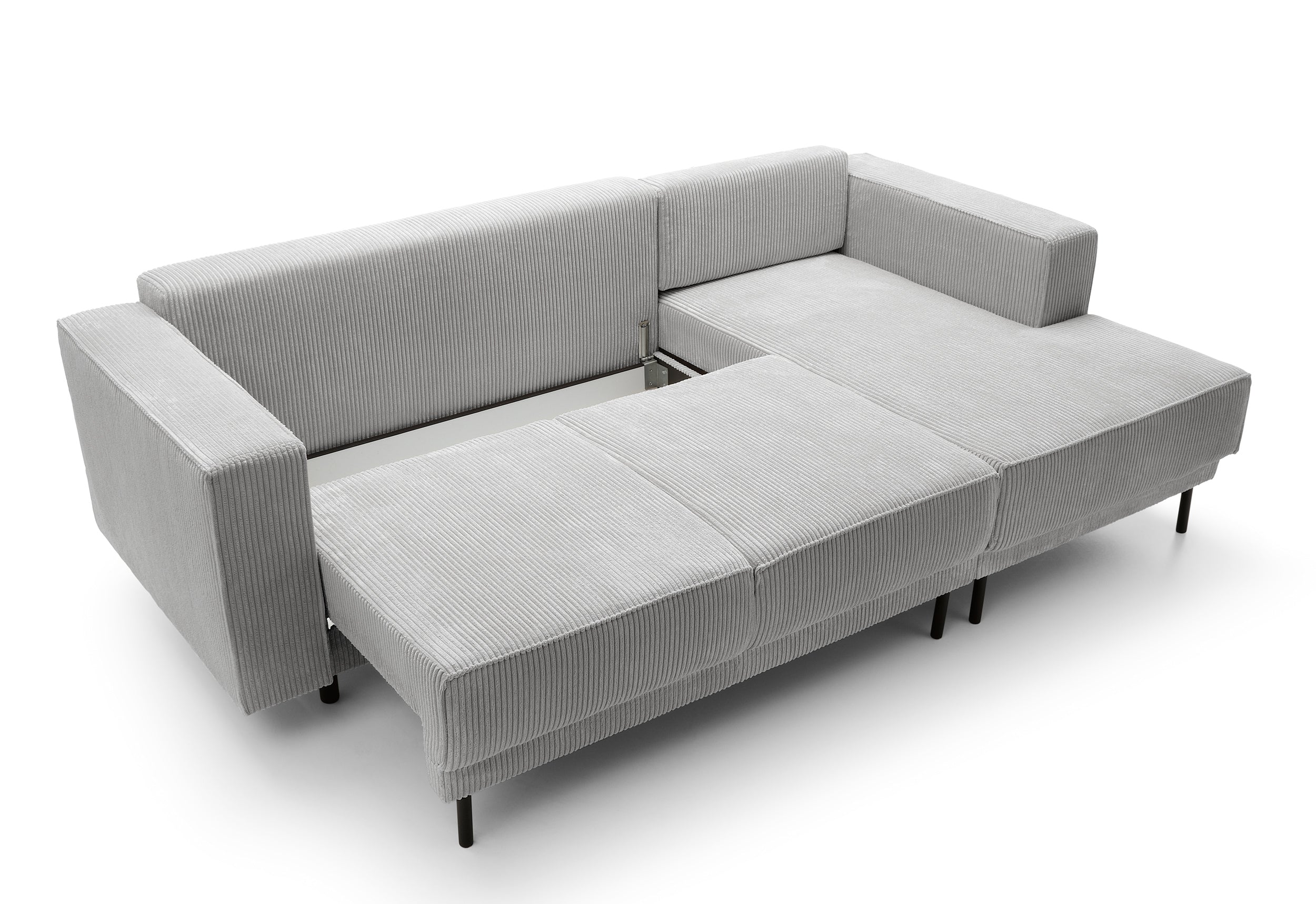 selsey-rodario-mini-ecksofa-mit-schlaffunktion-l-form-rechts-hellgrau-cord-mit-s image 6