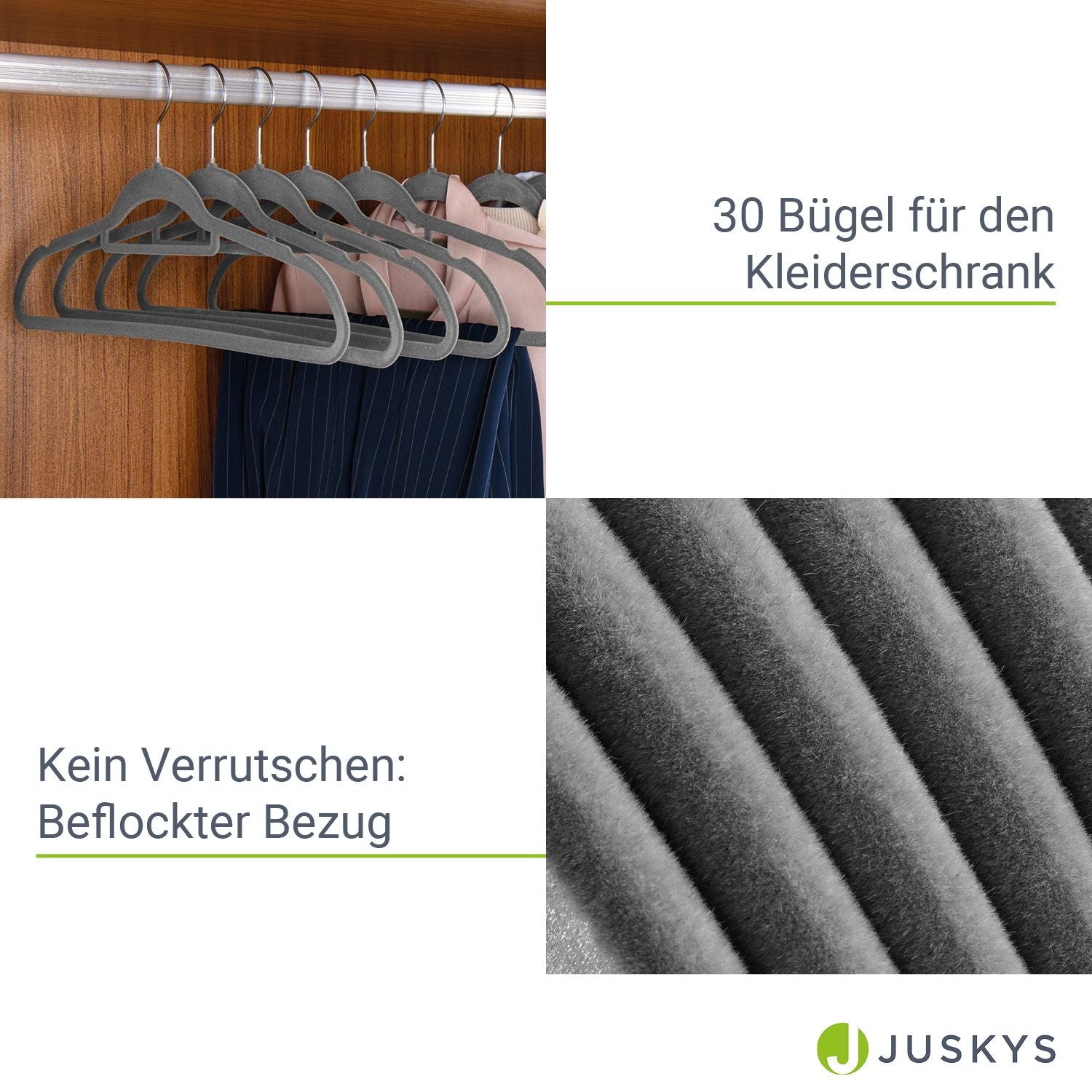 juskys-kleiderb-gel-samt-30er-set-rutschfeste-samtb-gel-platzsparend image 2