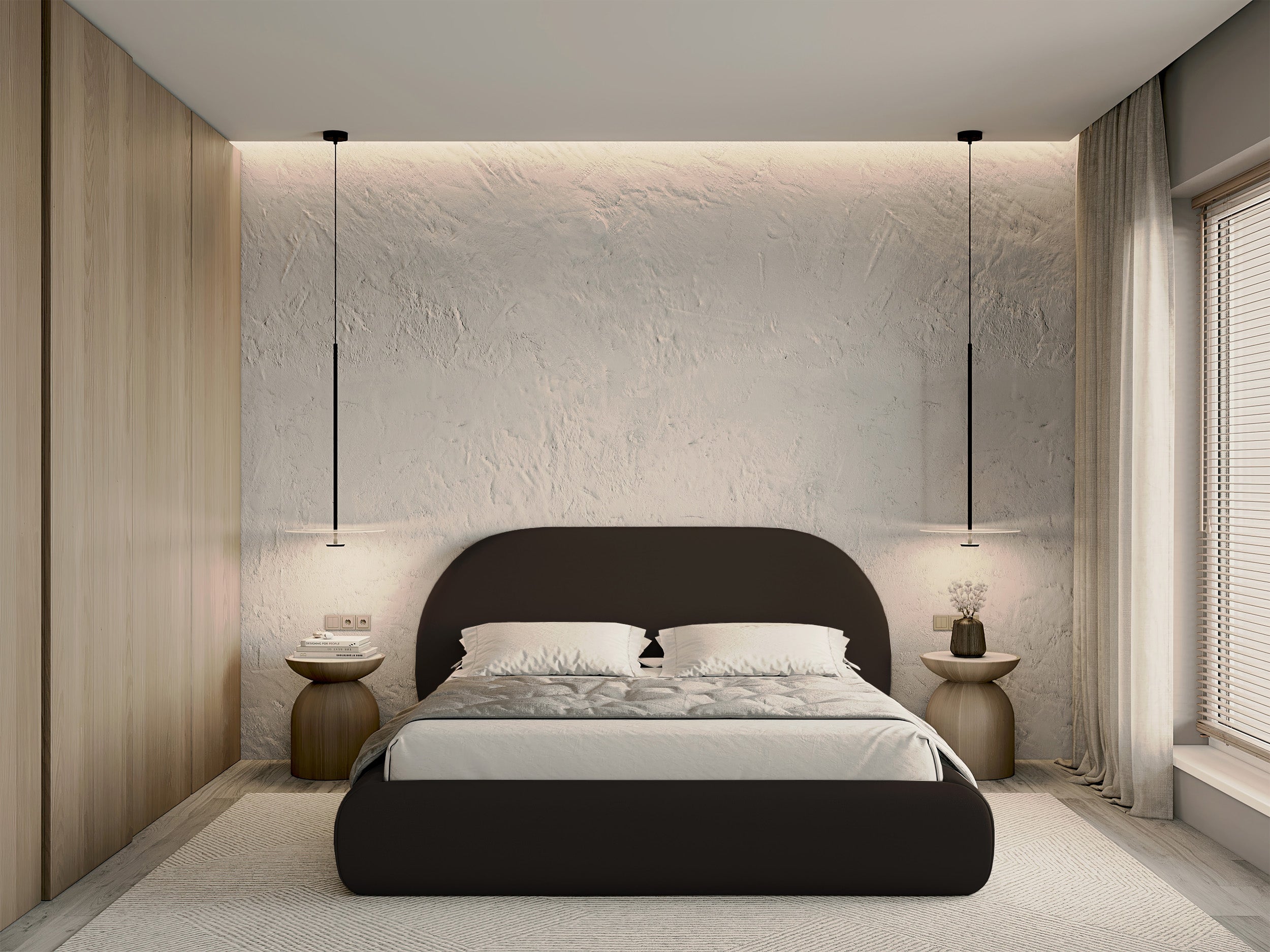 selsey-buvio-gepolstertes-bett-160x200-cm-mit-stauraum-metallrahmen-braunes-chen image 4