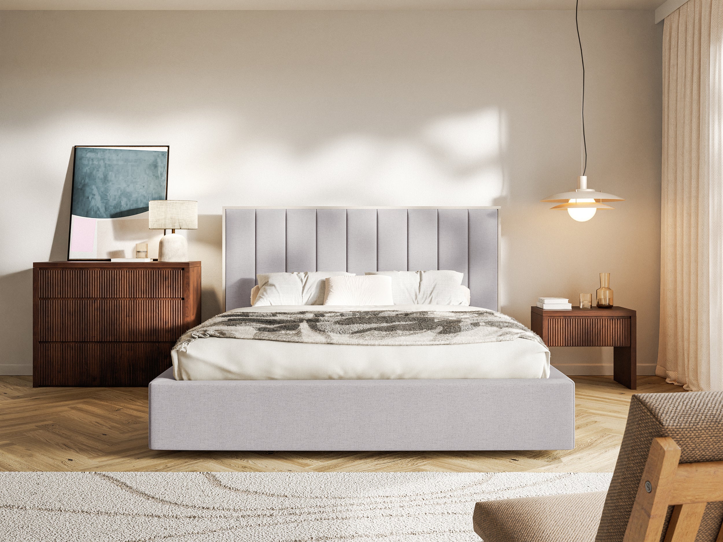 selsey-togents-gepolstertes-bett-140x200-cm-mit-stauraum-grauer-hydrophober-chen image 3