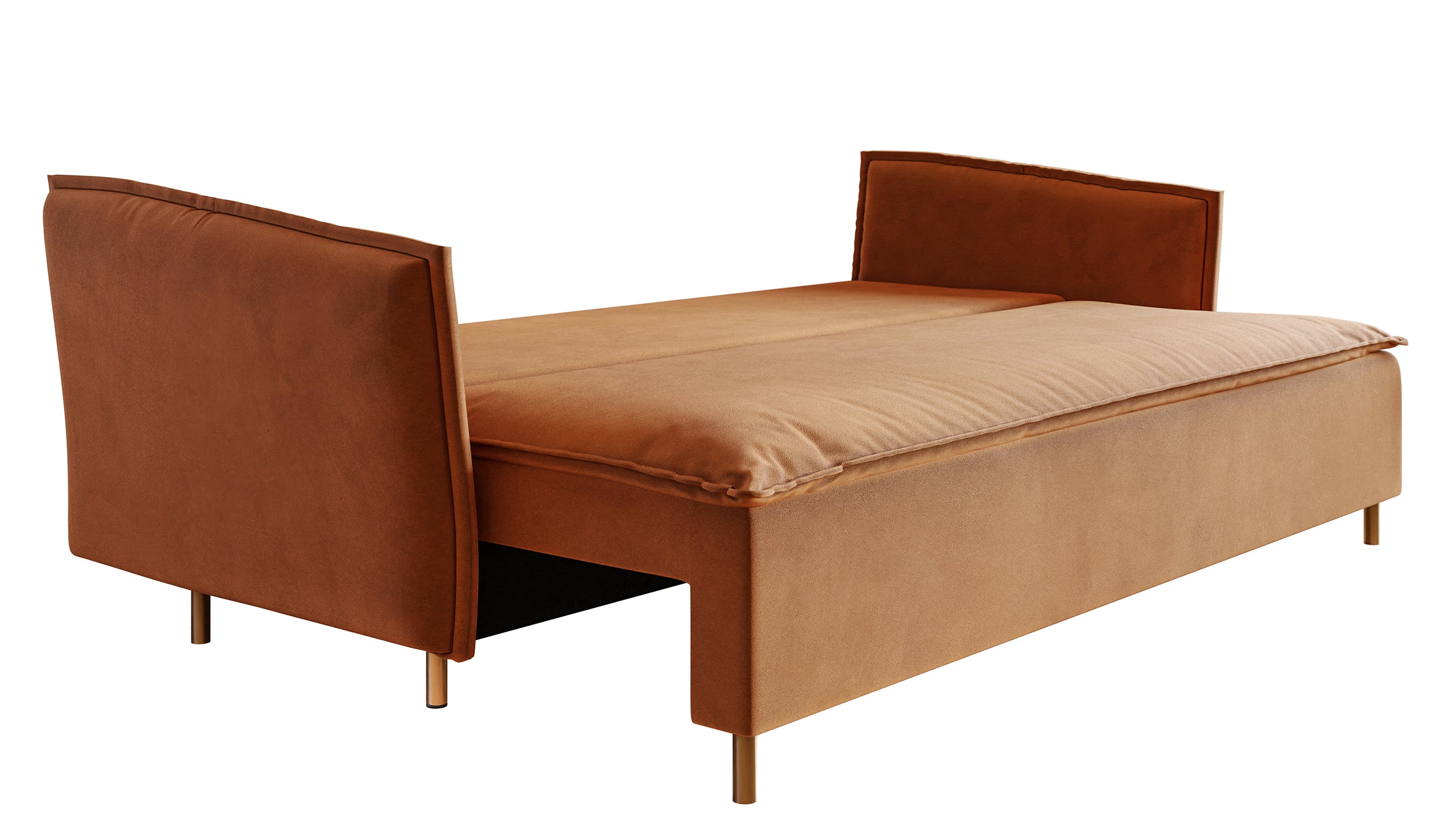 selsey-ummo-dreisitzer-schlafsofa-kupfer-mit-stauraum-samt-wasserabweisend-goldb image 5