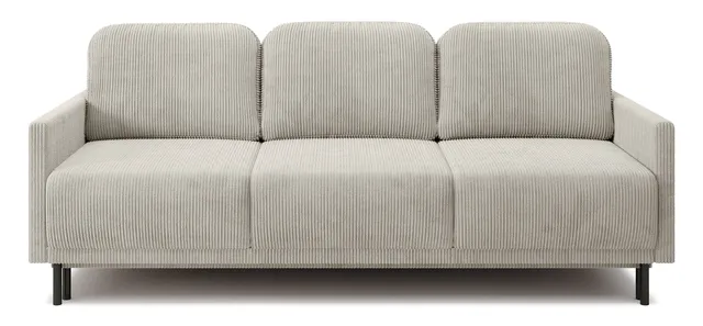 selsey-hamiel-dreisitziges-klappsofa-mit-stauraum-hellbeiger-cord image 1