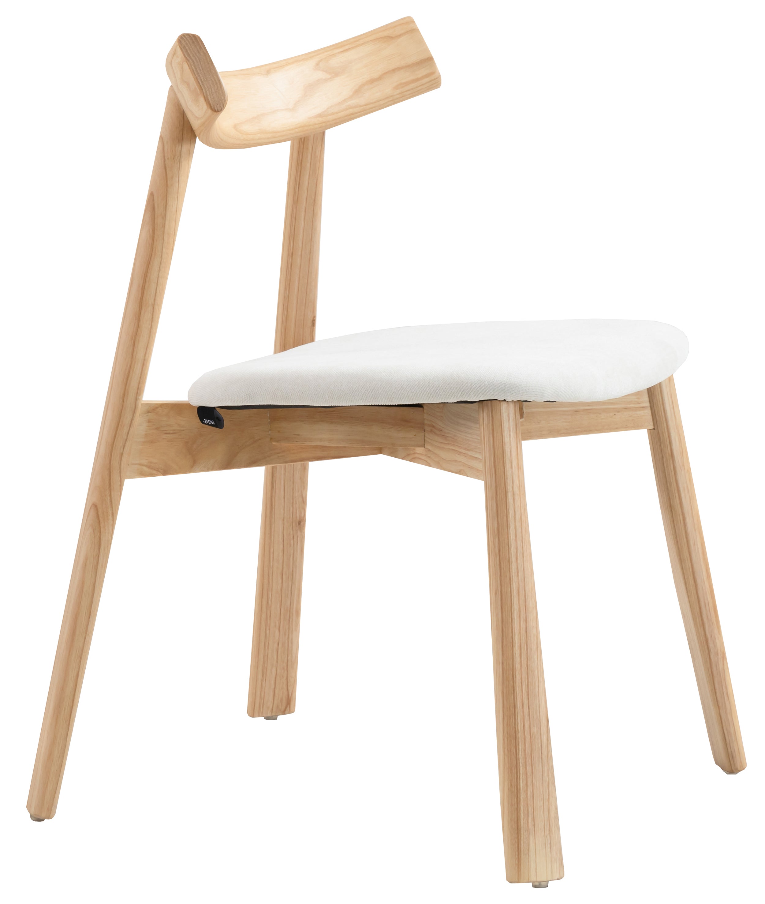 selsey-delify-holzstuhl-esszimmer-creme-chenille-eiche image 3