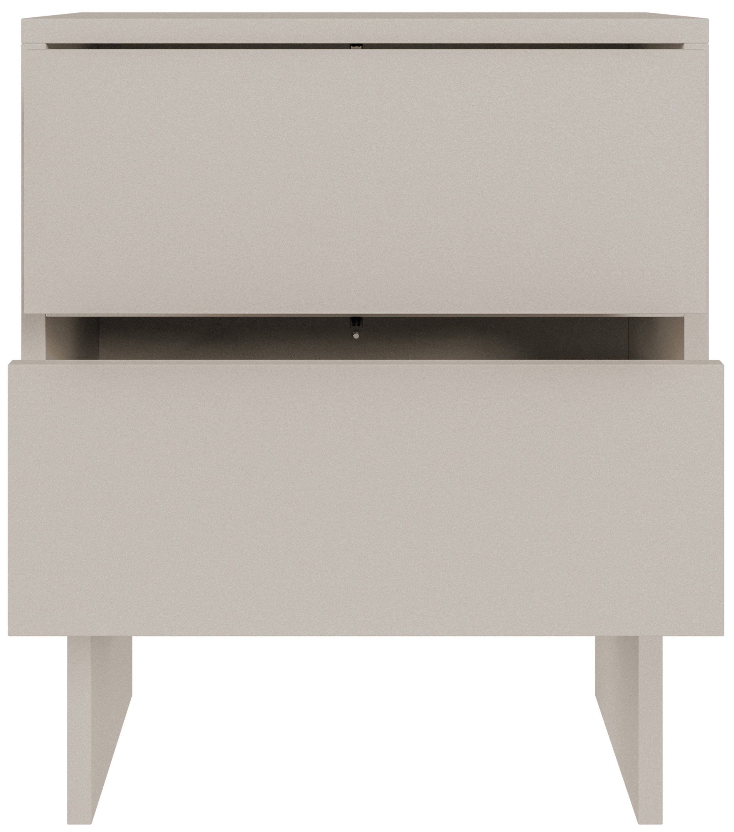 selsey-sanva-nachttisch-50-cm-mit-zwei-schubladen-kaschmir image 7